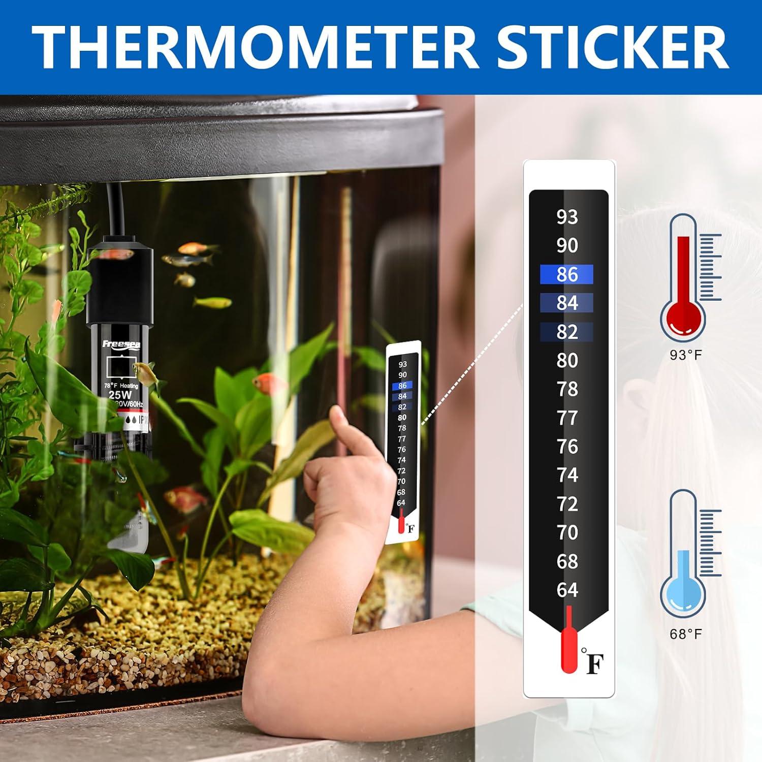 Calentador de Acuario FREESEA 25W Sumergible para Betta