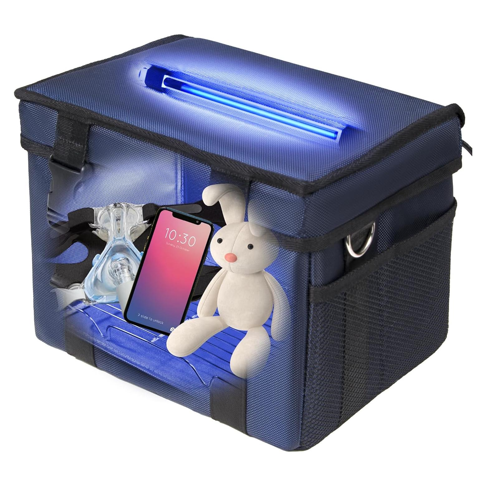 Caja Desinfectante UV 12L UVCoolPlunge Plegable con Temporizador