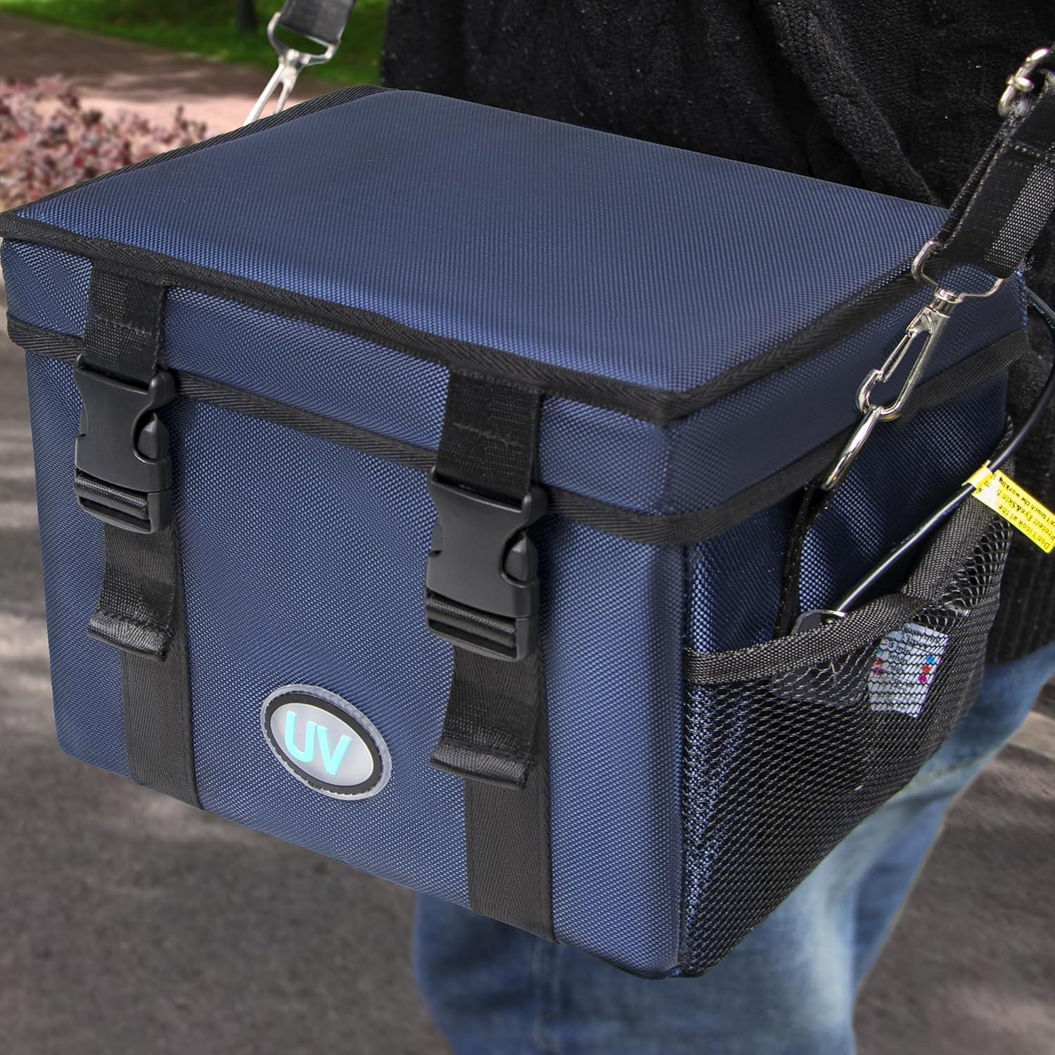 Caja Desinfectante UV 12L UVCoolPlunge Plegable con Temporizador