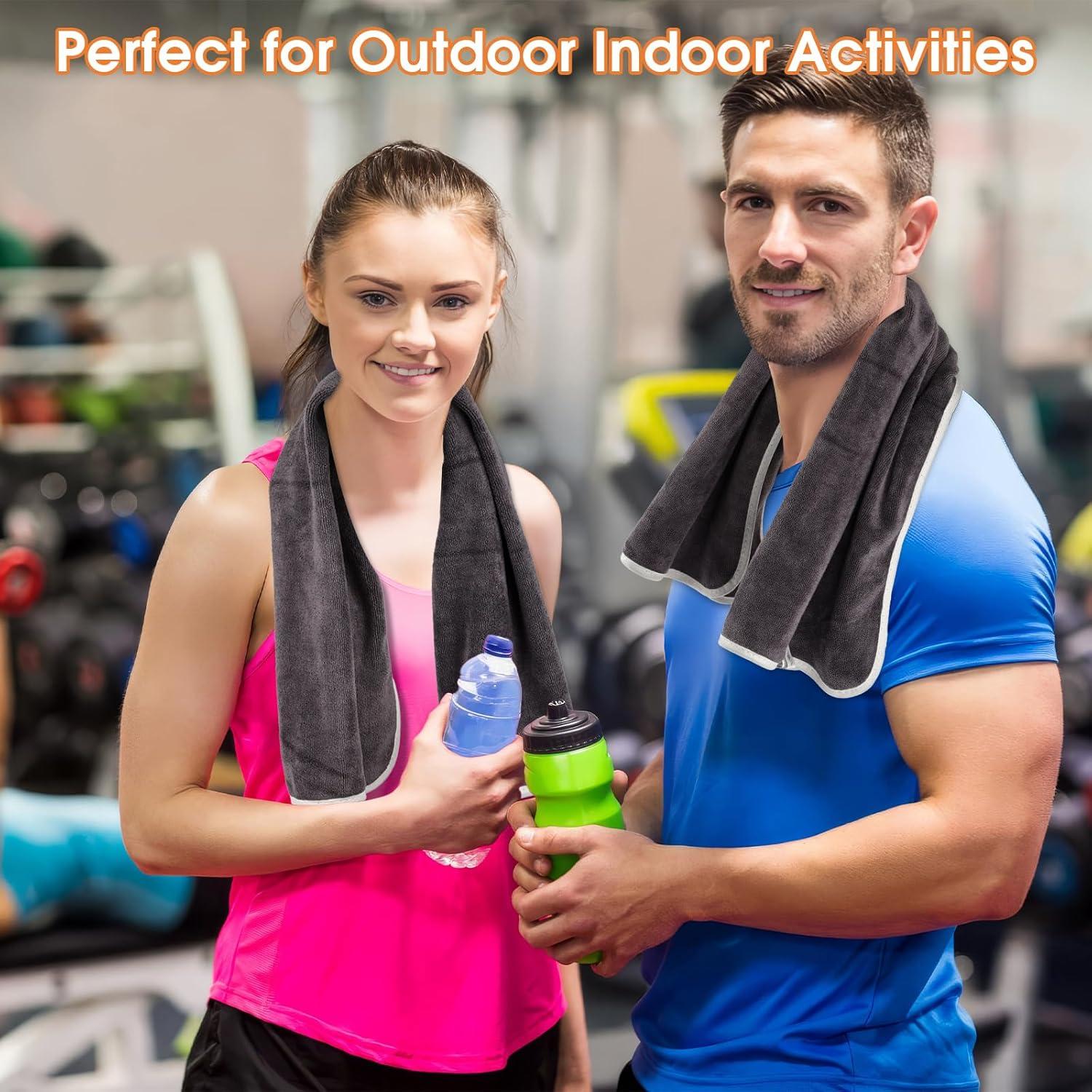 Paquete de 3 Toallas de Gimnasio Hoiny Microfibra 76x36 cm