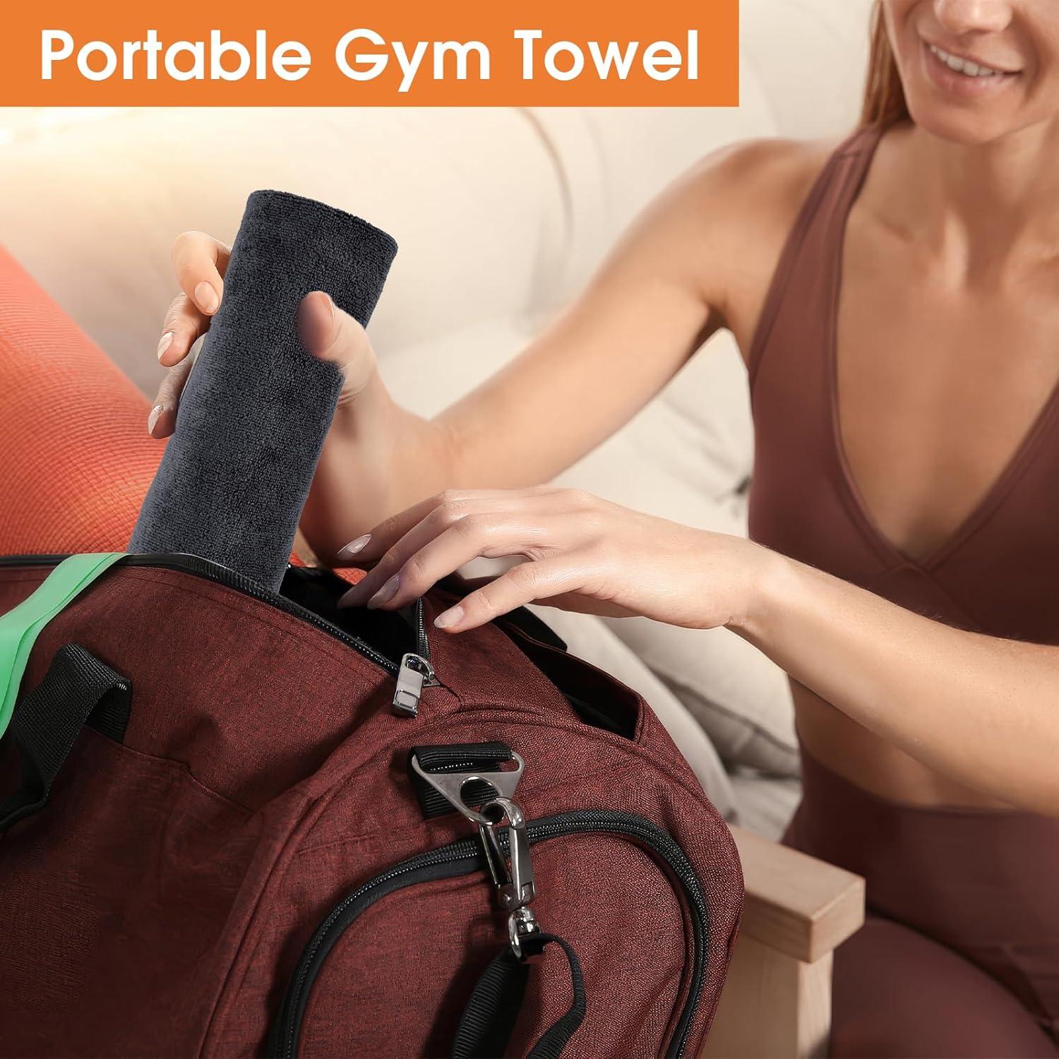 Paquete de 3 Toallas de Gimnasio Hoiny Microfibra 76x36 cm