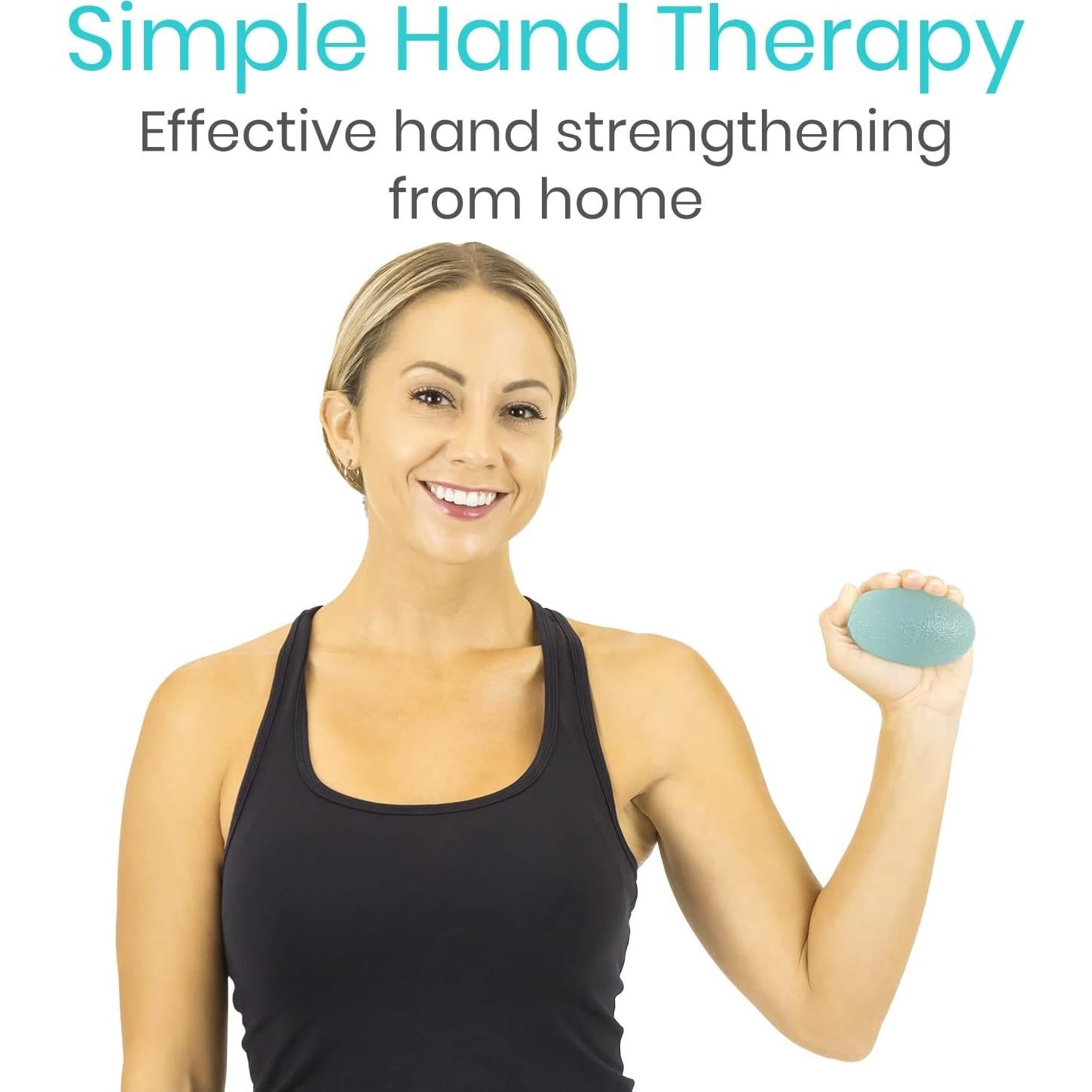 Pelotas de Compresión Vive para Terapia de Mano - Paquete de 4