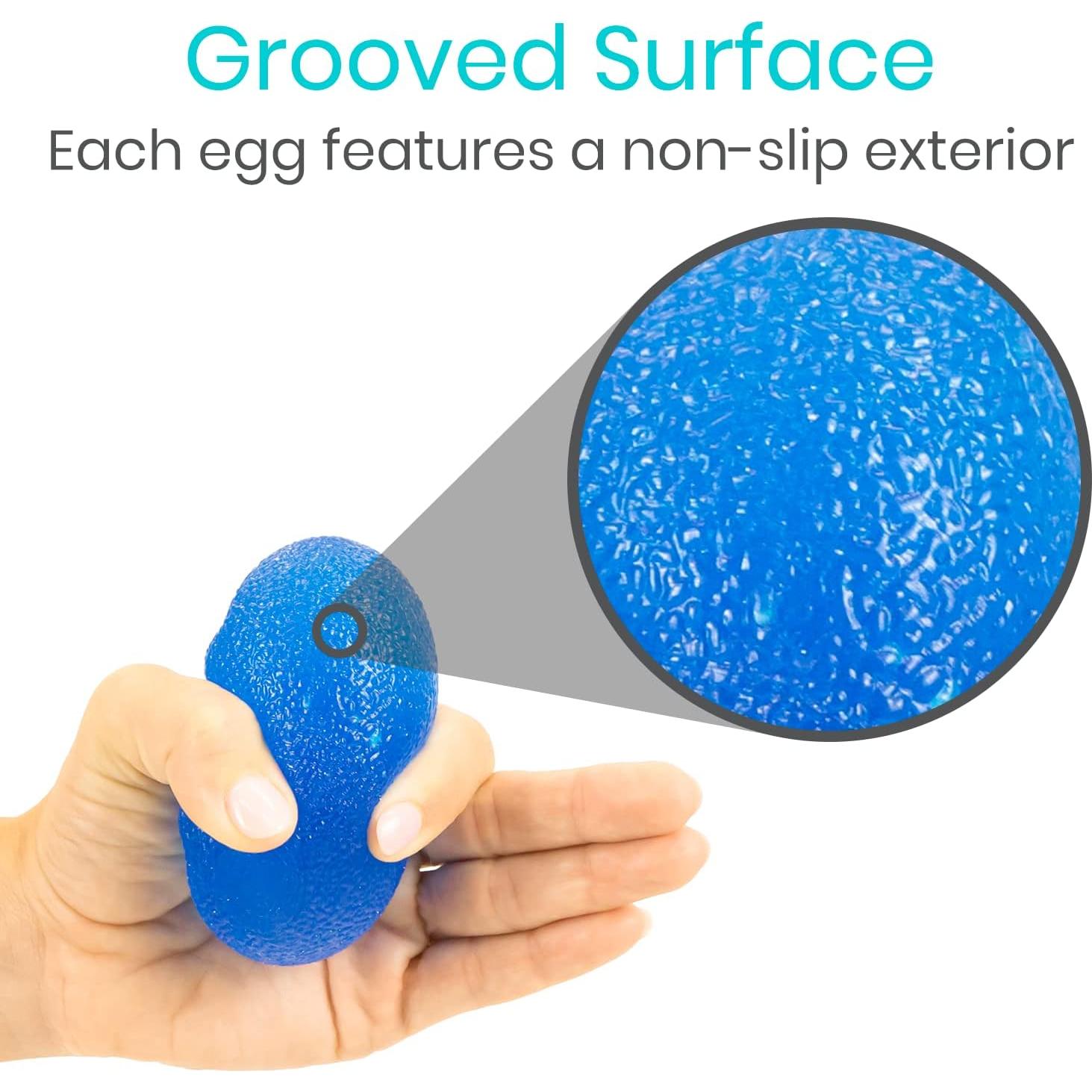 Pelotas de Compresión Vive para Terapia de Mano - Paquete de 4