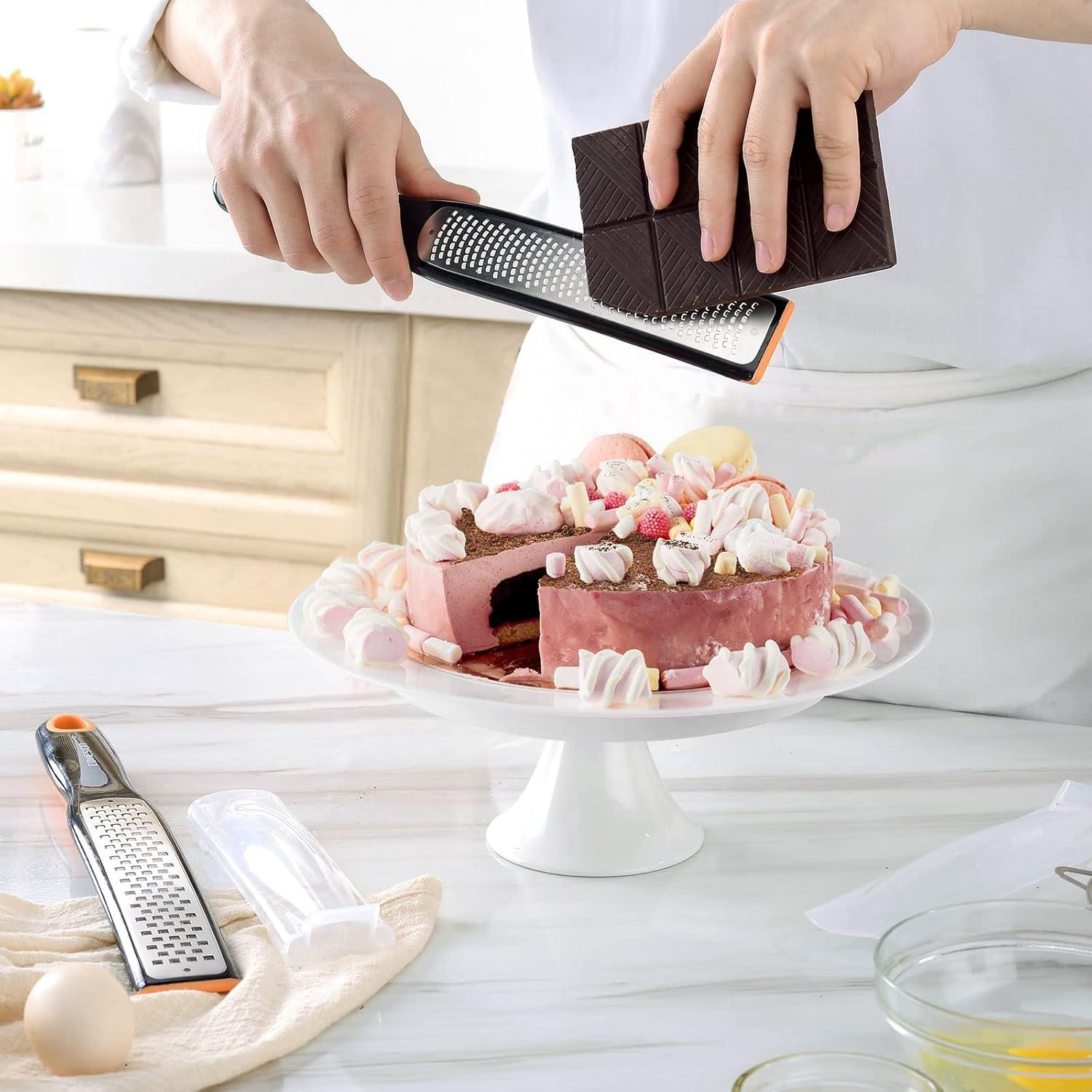 Juego de Rallador Cohesion de Acero Inoxidable - Fino y Grueso