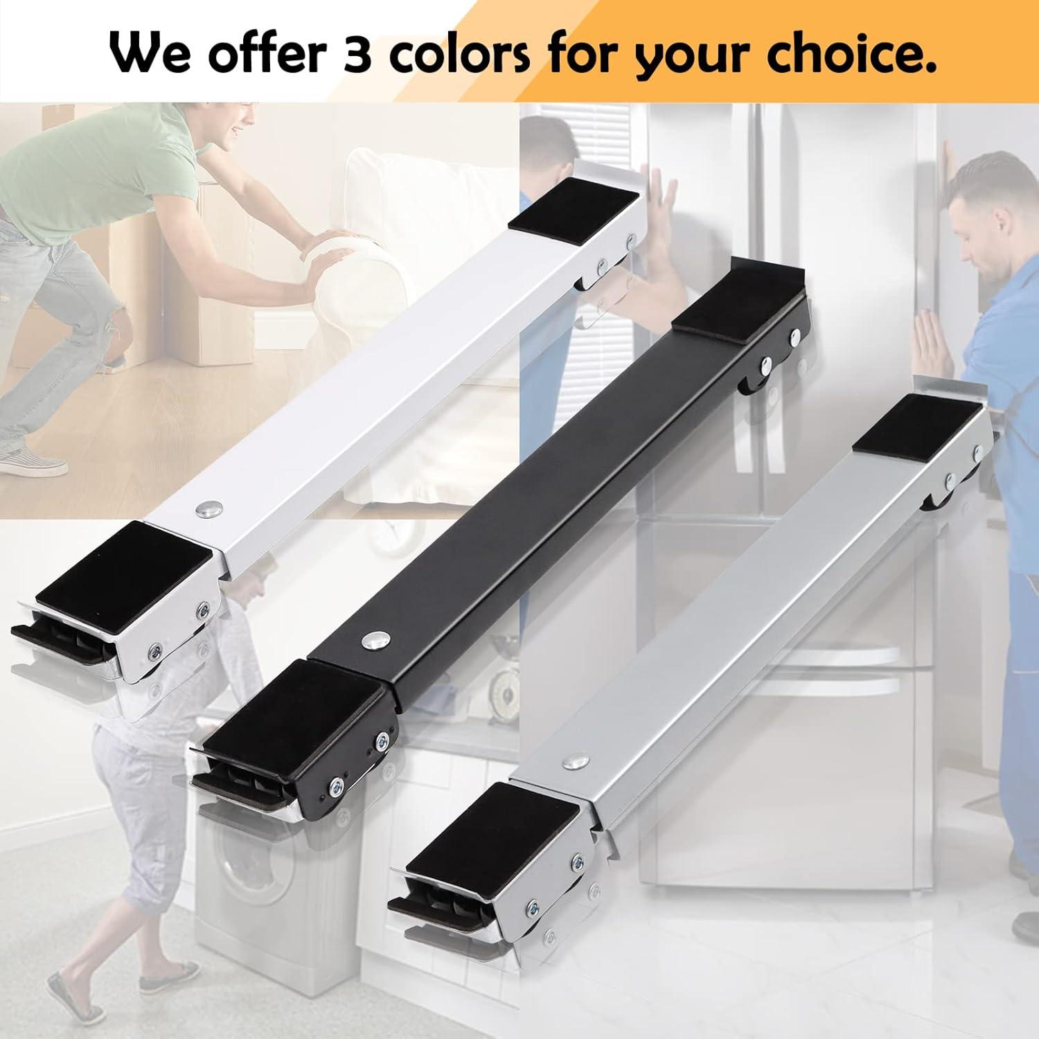 Rodillos para Muebles Majhulla HuaLun Negro Soporta 299 kg