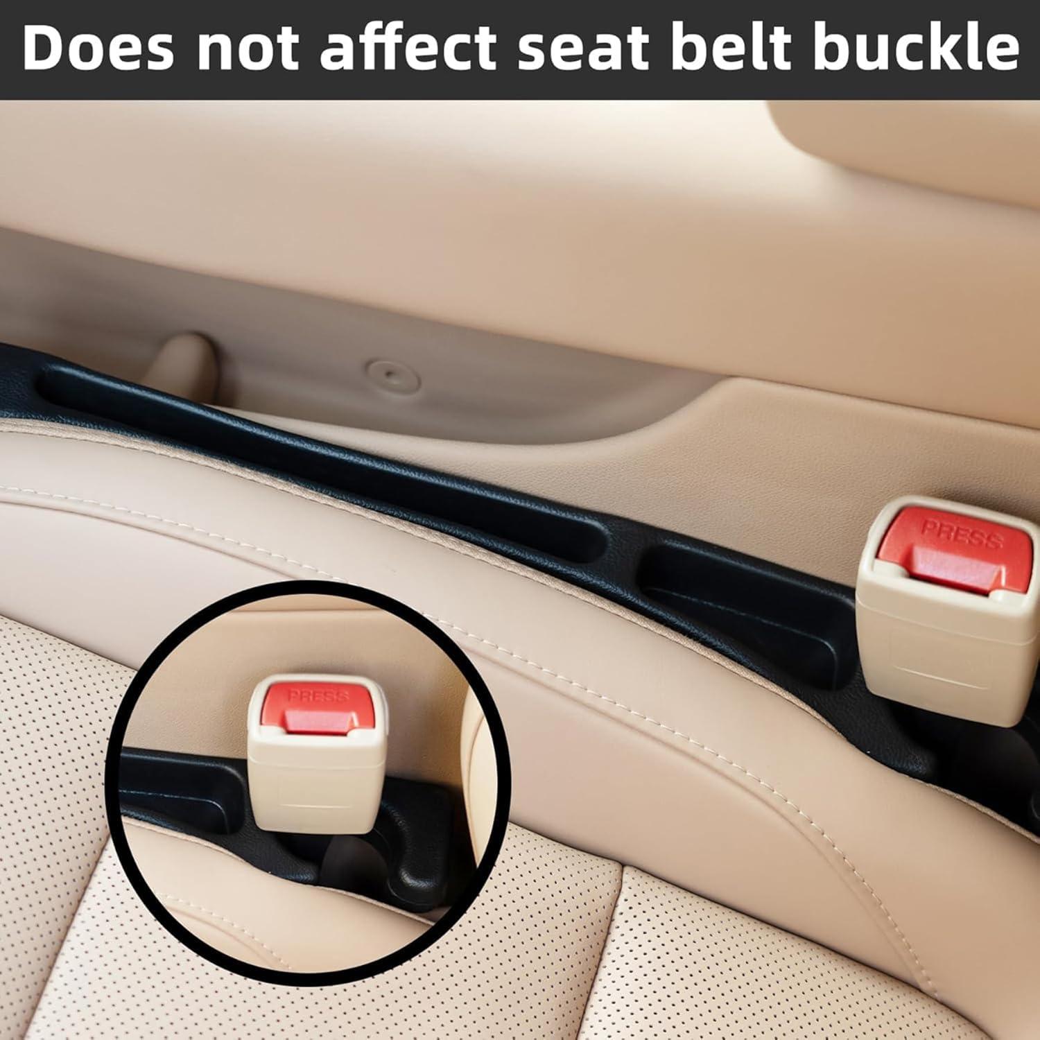 Relleno Espacio entre Asientos Enfeiya Doble Ranura Negro