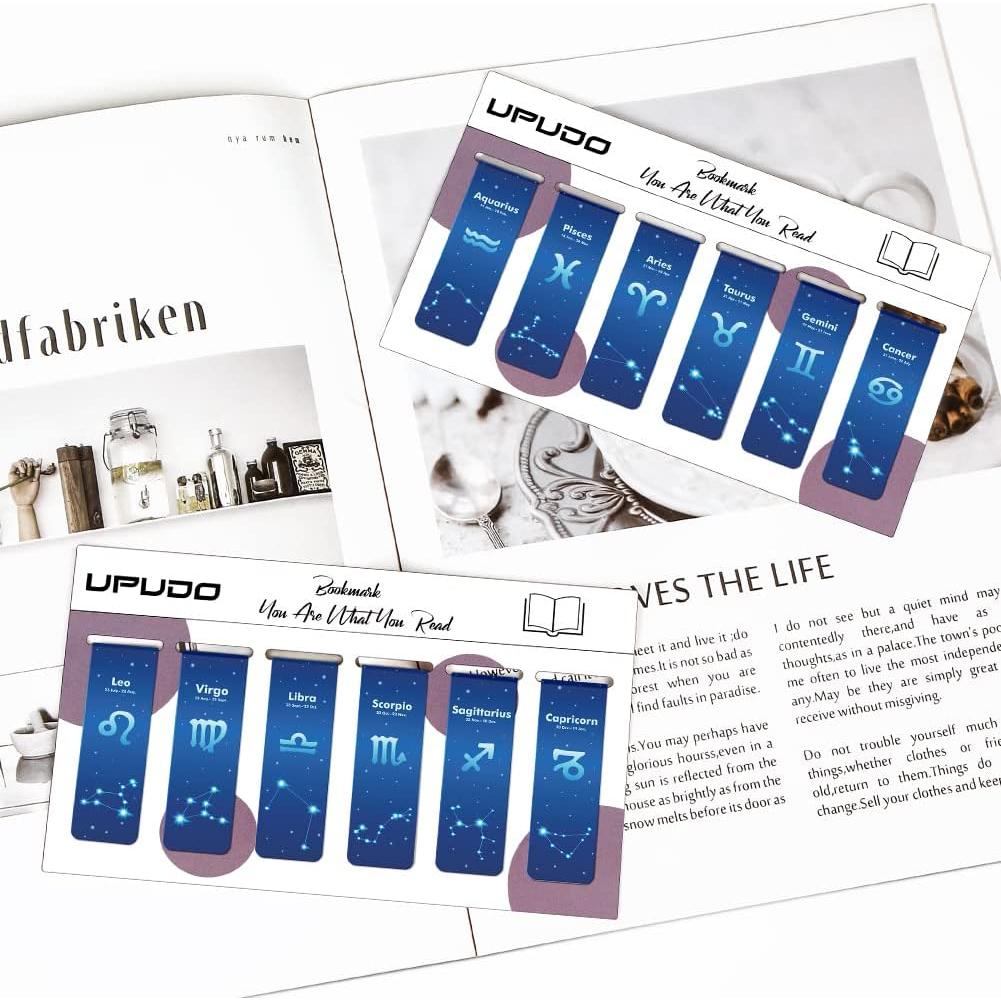 Marcadores Magnéticos UpUDo - Paquete de 12, Doble Cara