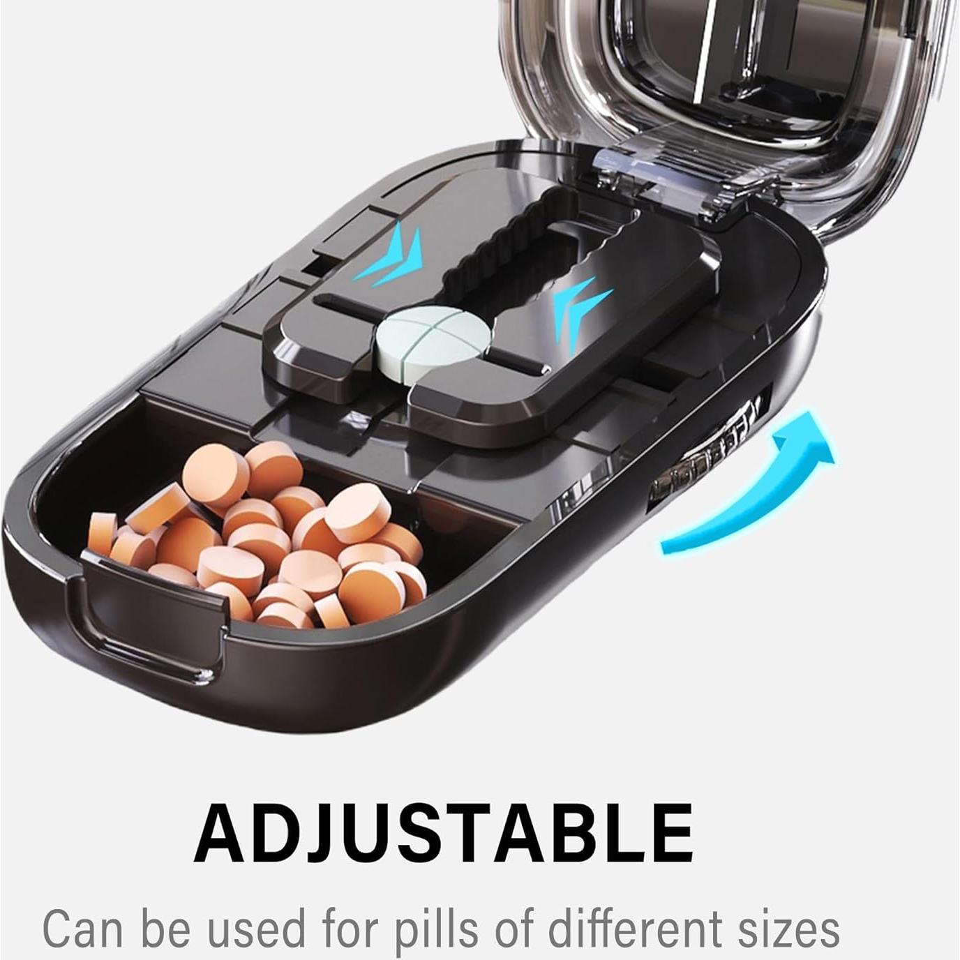 Cortador de Pastillas DUBSTAR 1/4 Ergonómico Negro