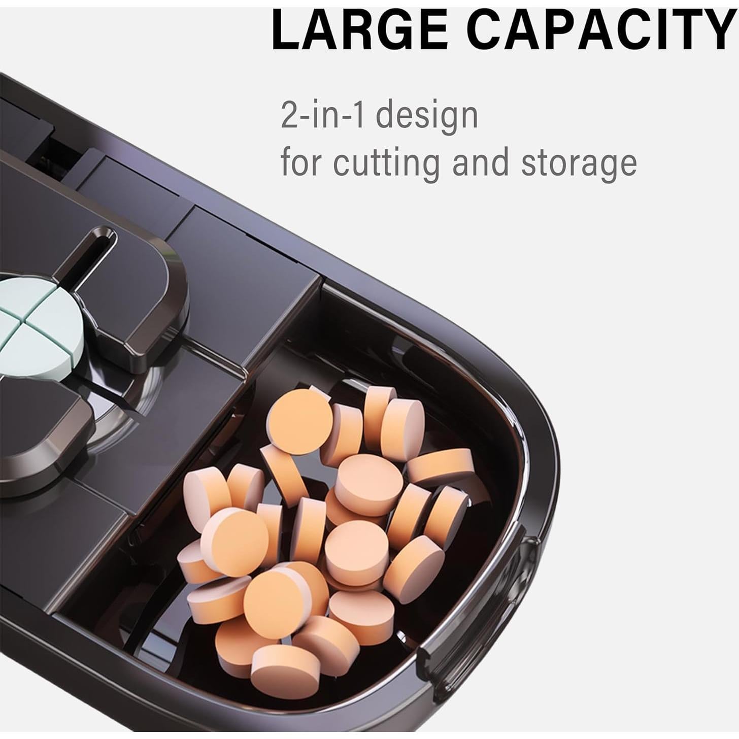 Cortador de Pastillas DUBSTAR 1/4 Ergonómico Negro