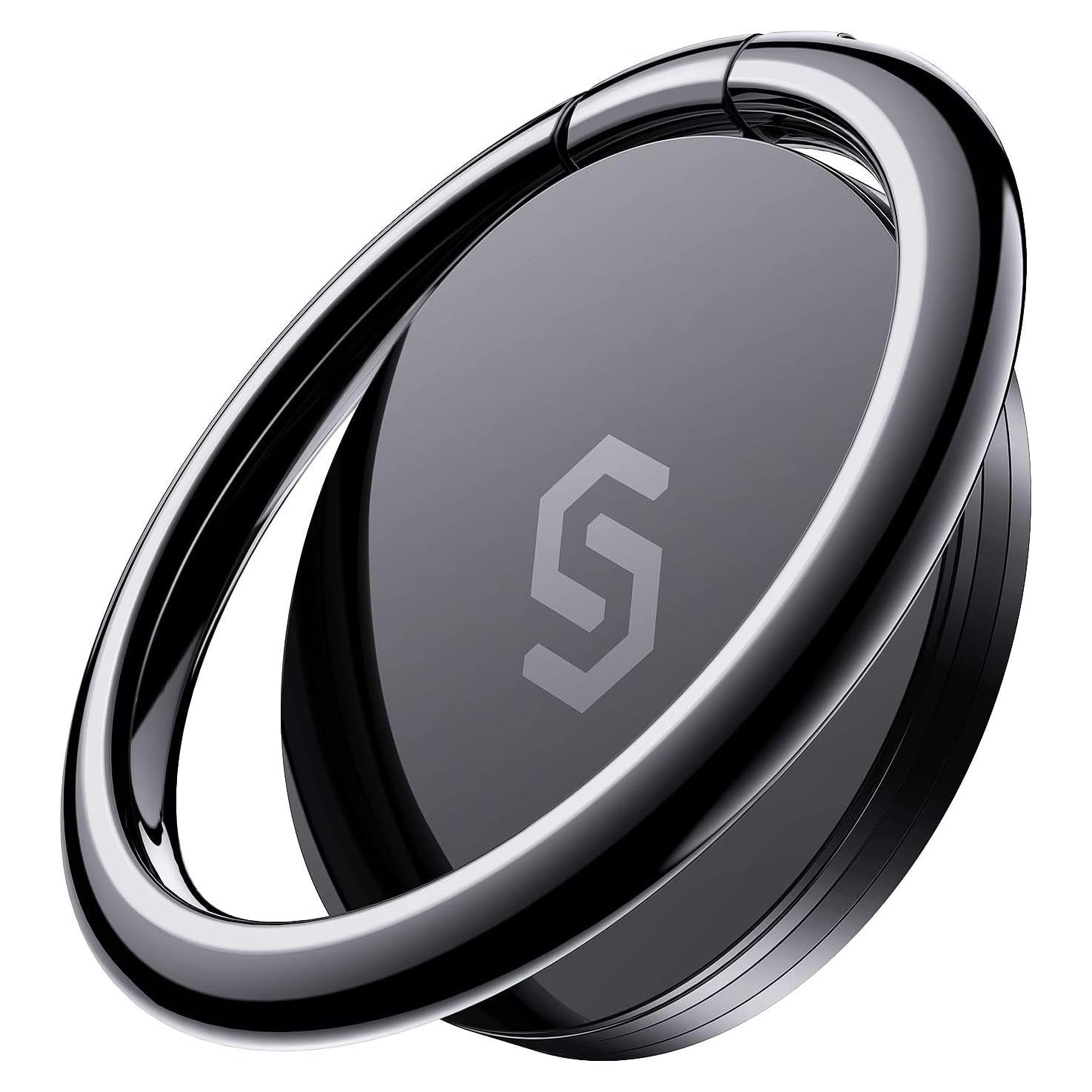 Soporte para anillo de teléfono Syncwire 360° Negro