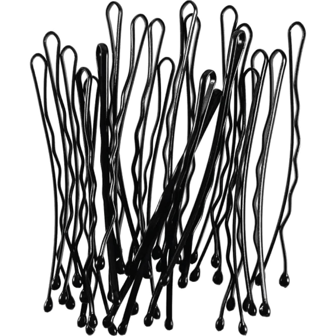 Pasadores de Pelo ForPro Negros 400 unidades 5.08 cm Antideslizantes