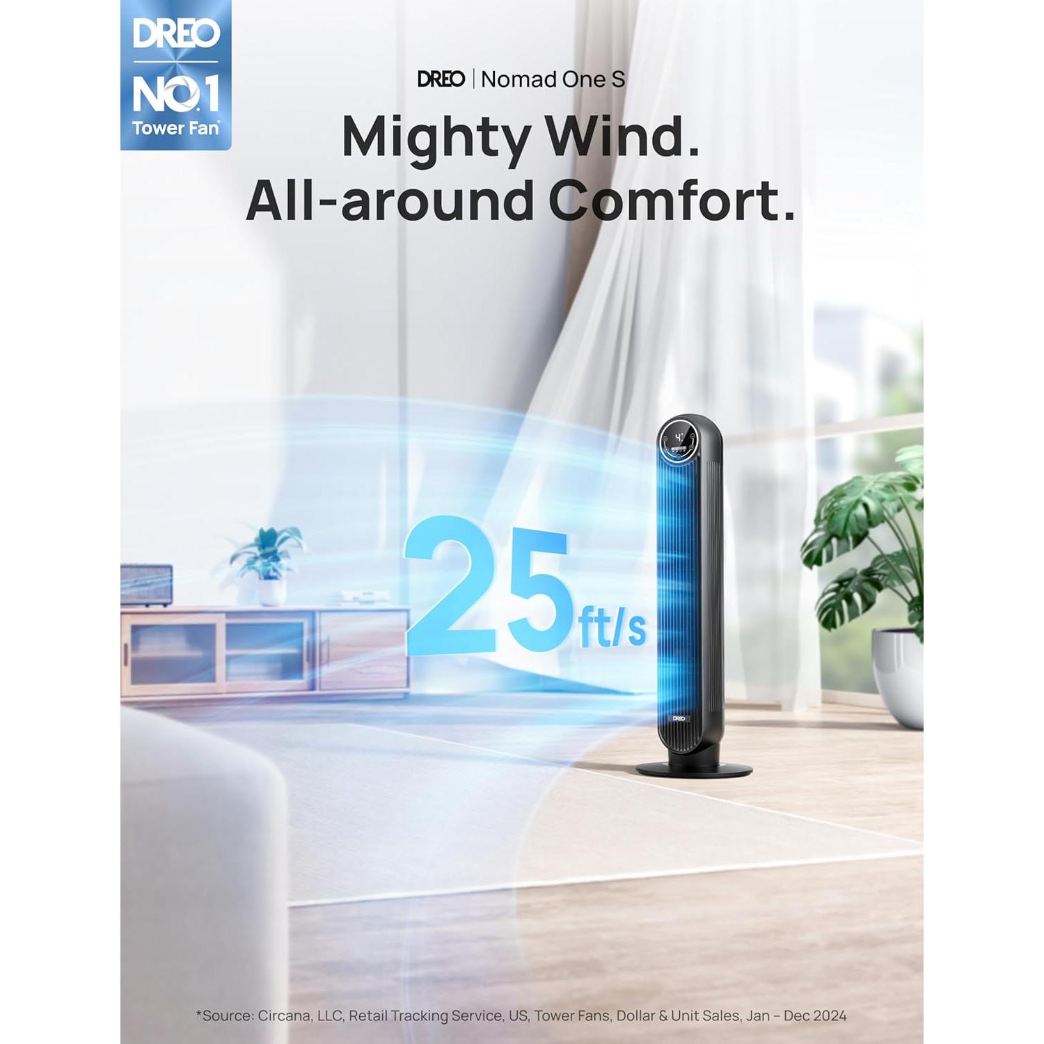 Ventilador de Torre Dreo DR-HTF007S 91 cm Control Remoto