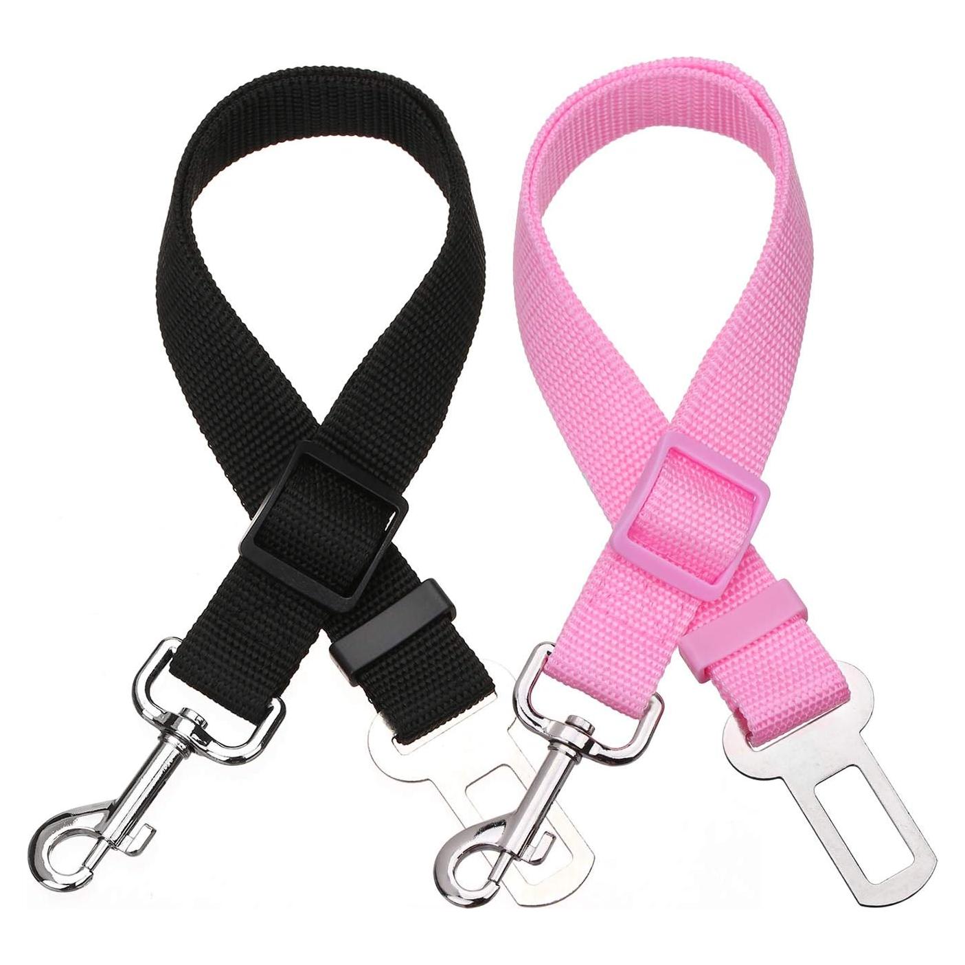 Correa de Asiento Ajustable para Mascotas Elisel 2 Paquetes