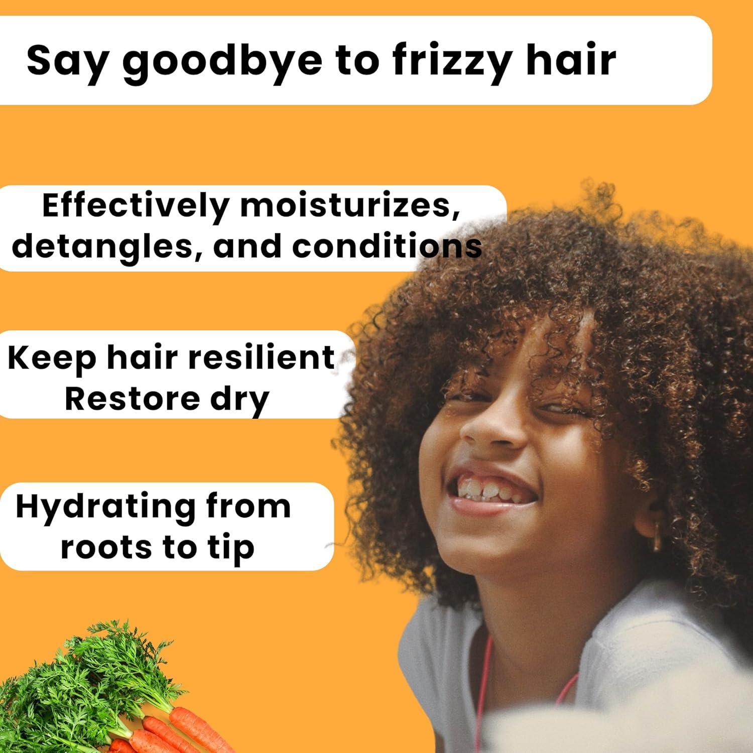 Desenredante Sin Enjuague Soluciones Orgánicas J' 258g - Niños