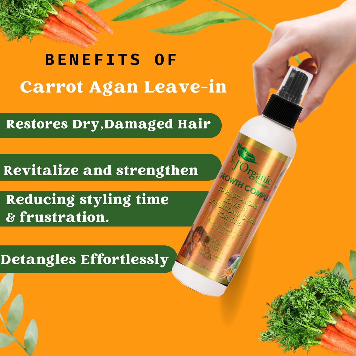 Desenredante Sin Enjuague Soluciones Orgánicas J' 258g - Niños