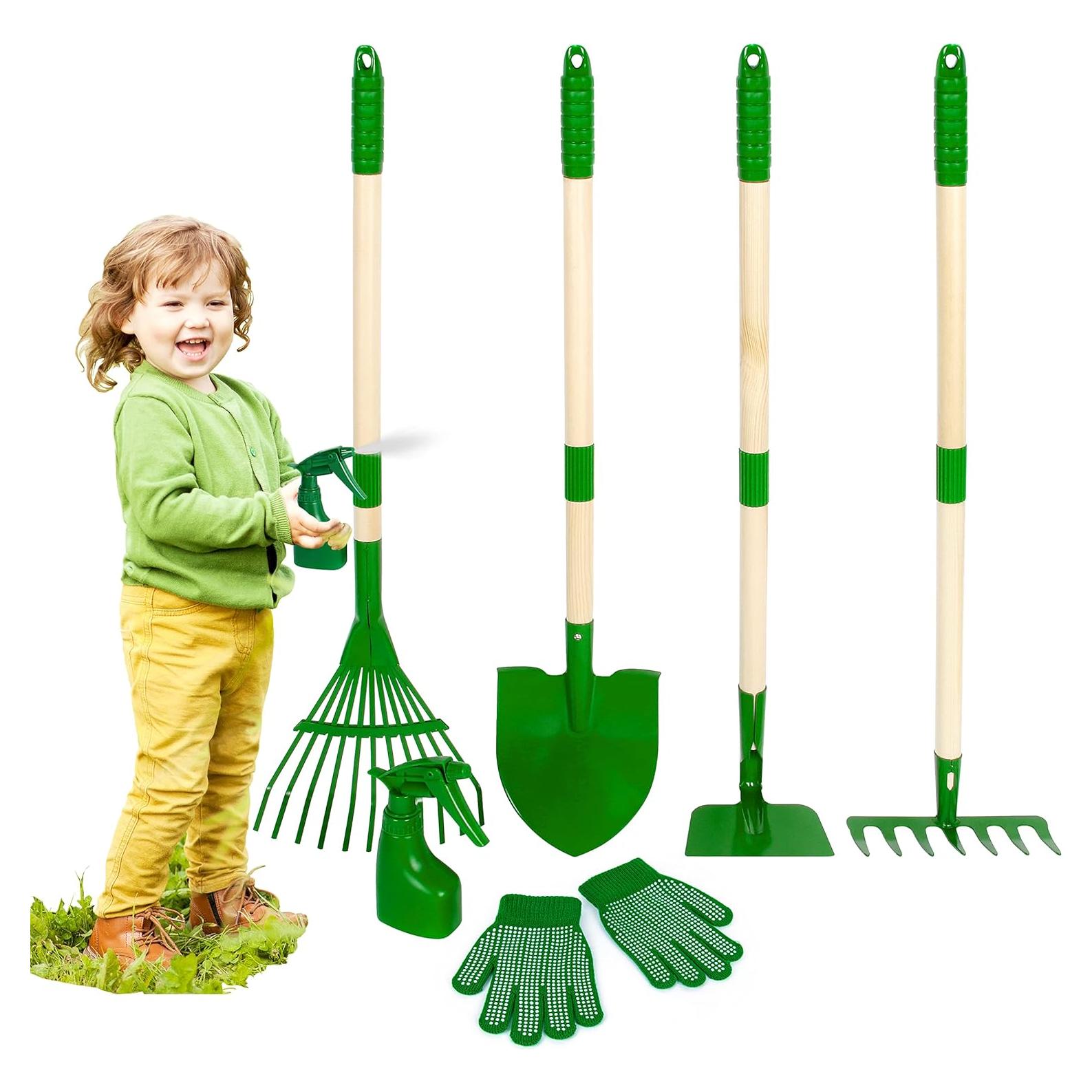 Juego de Herramientas de Jardinería Duckura 6 Piezas para Niños