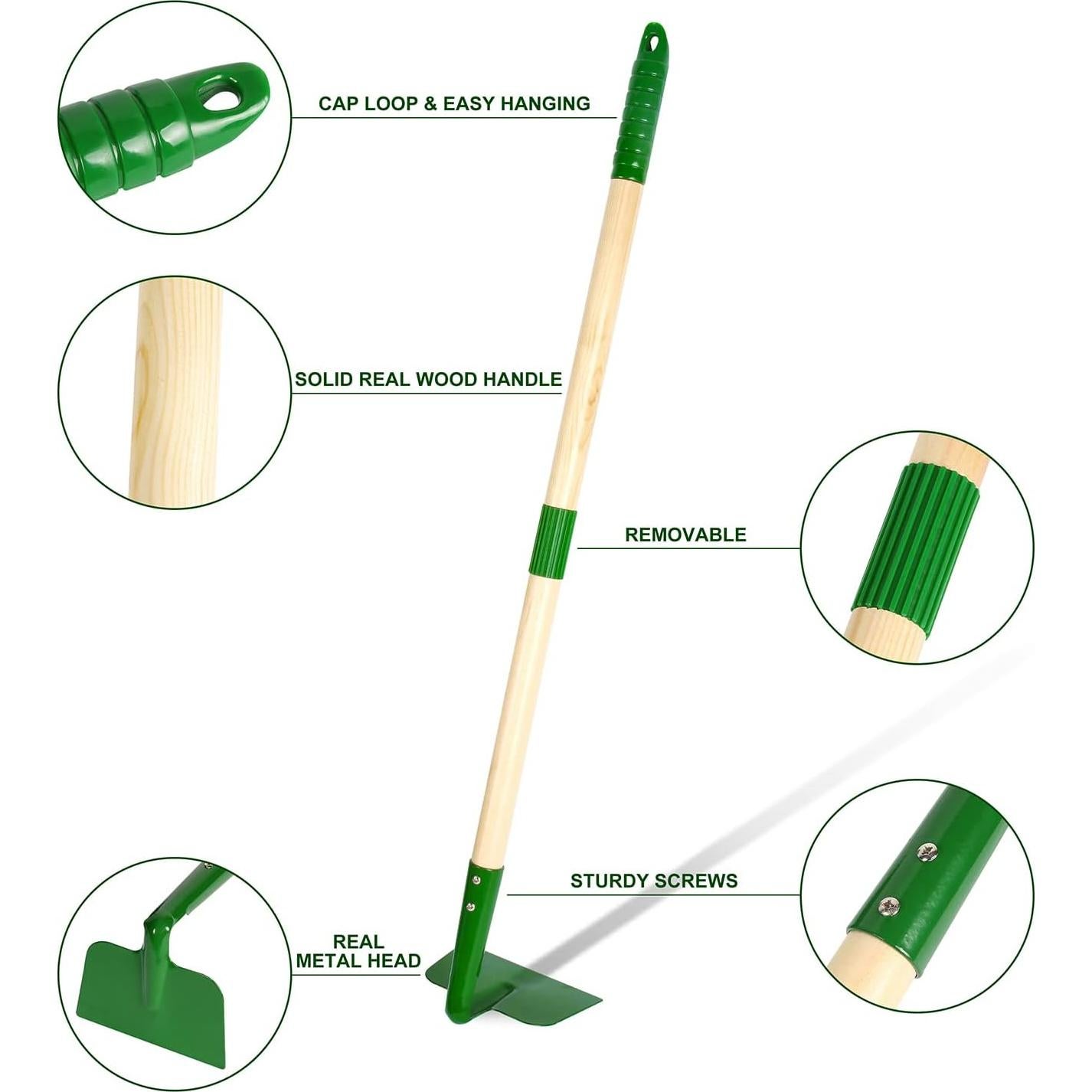 Juego de Herramientas de Jardinería Duckura 6 Piezas para Niños