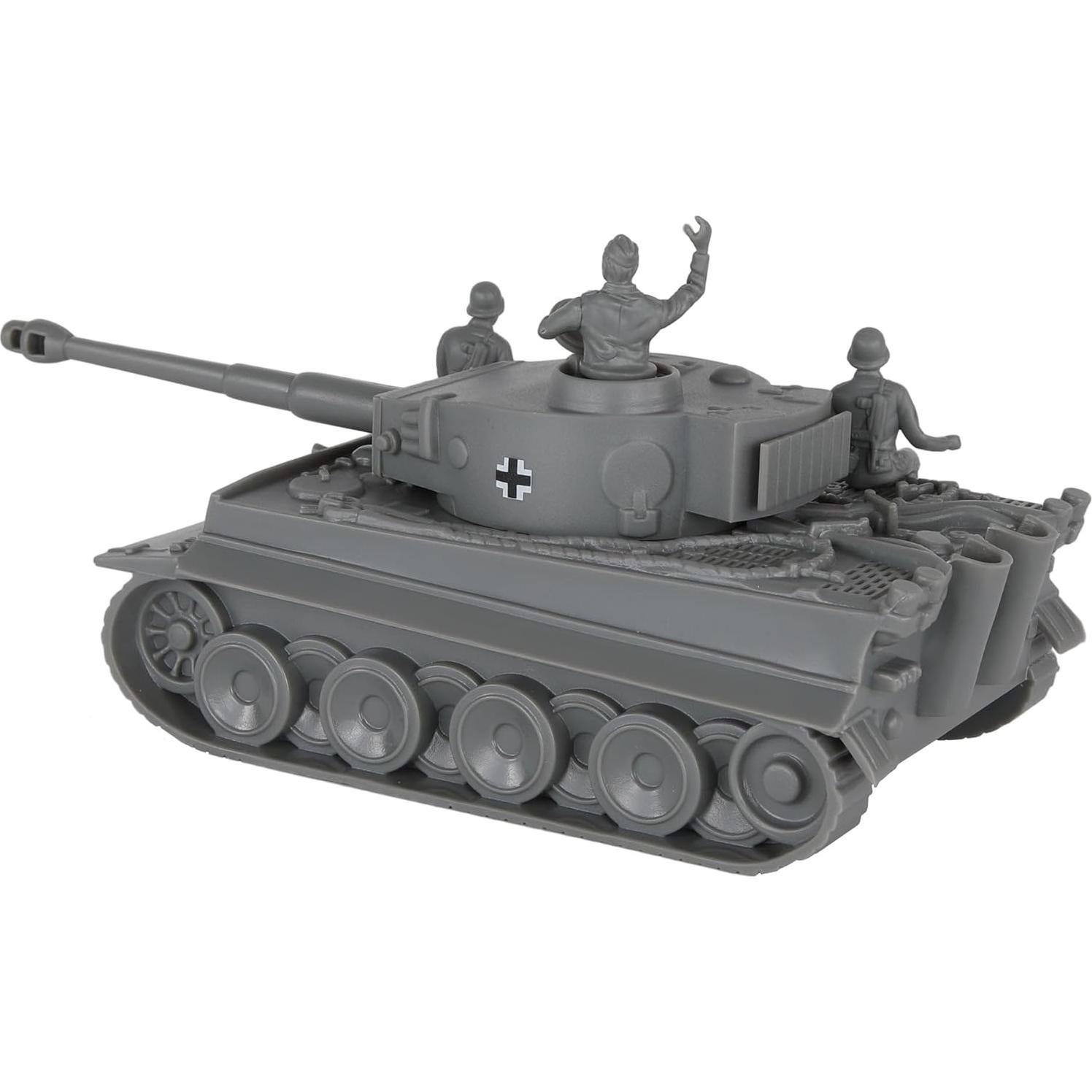 Tanque Tigre I Alemán WW2 BMC Toys 22.23 cm Gris 1:38