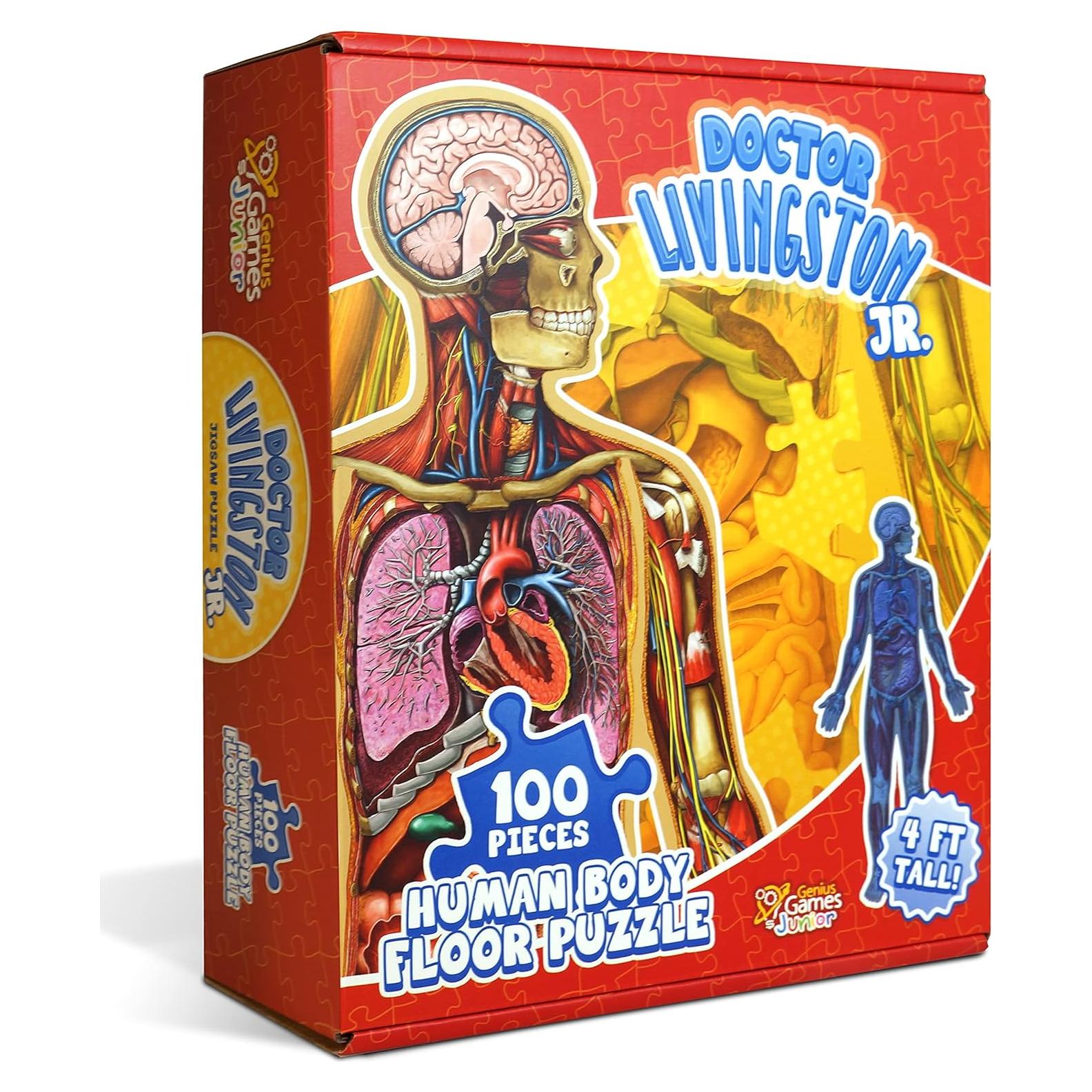 Rompecabezas de Anatomía Humana Genius Games 100 Piezas