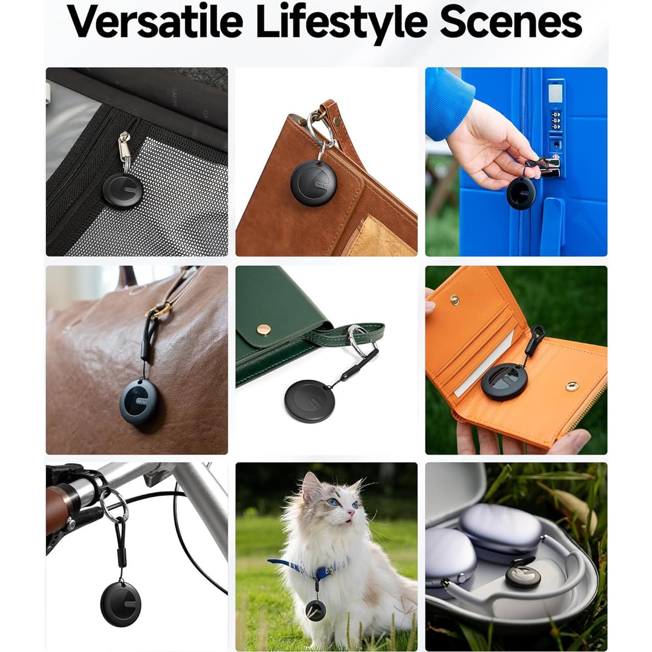 MiTag Duo - Rastreador Bluetooth IP67 para iOS y Android