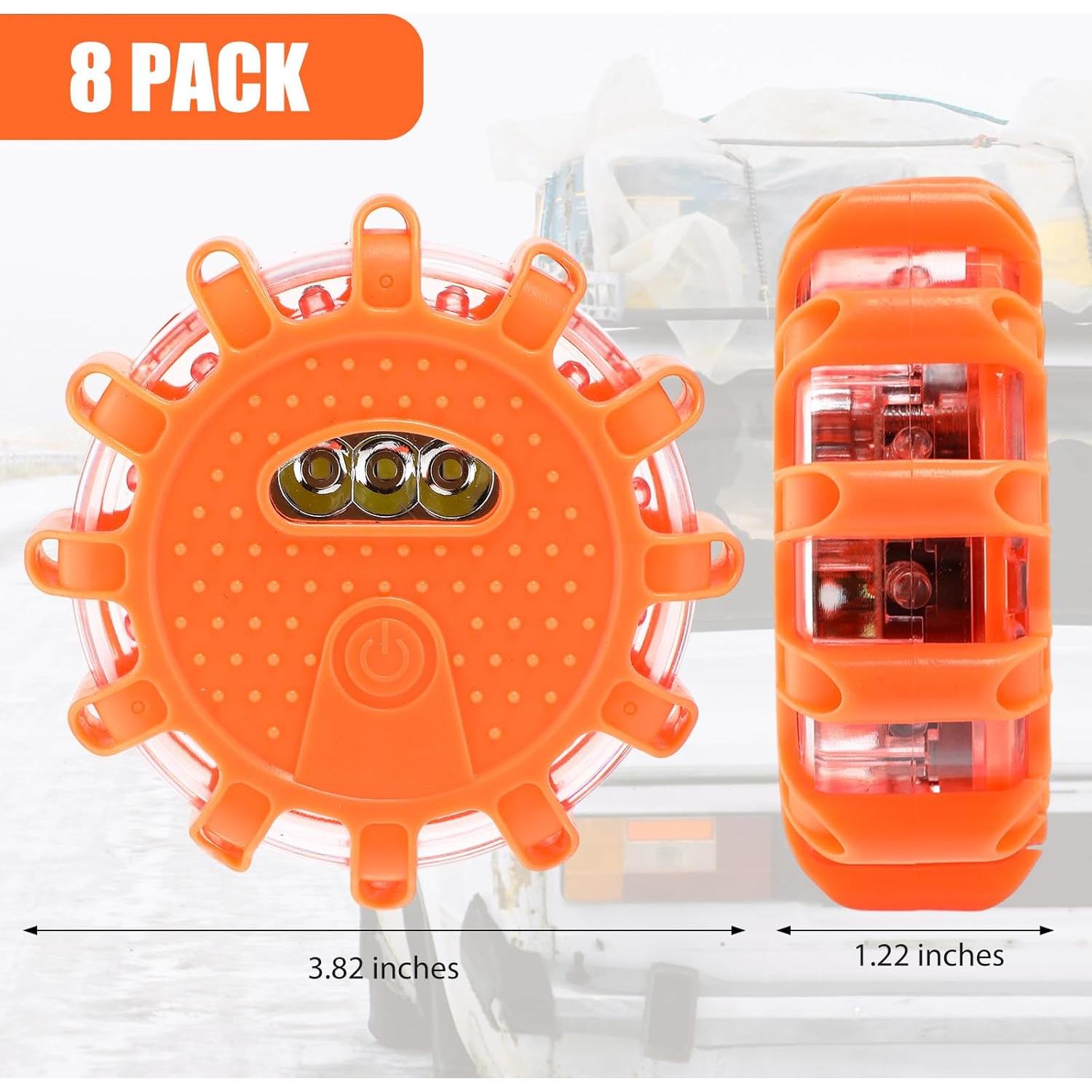 Tallew 8 Luces LED de Emergencia con Imán y Gancho