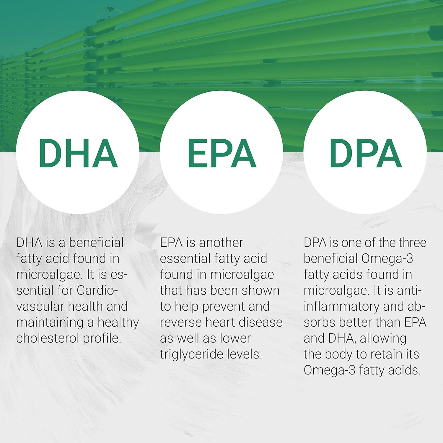 Omega 3 Vegano Naturalis 60 Cápsulas Blandas DHA EPA DPA