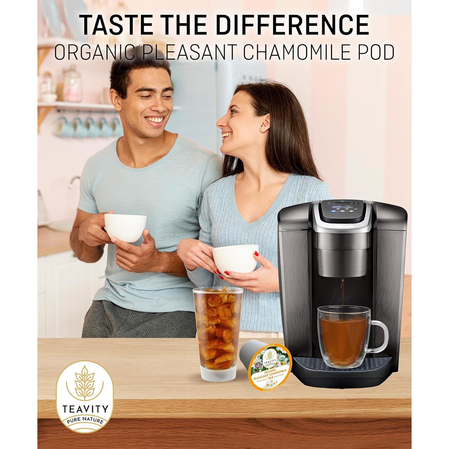 Cápsulas de Té de Manzanilla Orgánica Teavity - 36 Unidades