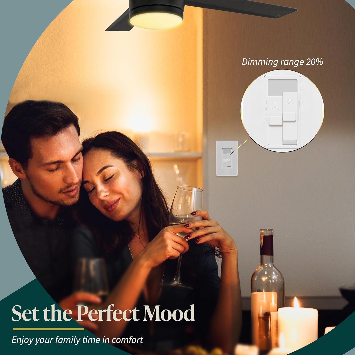 Interruptor Regulador TOPGREENER 3 Velocidades Blanco 2 Piezas