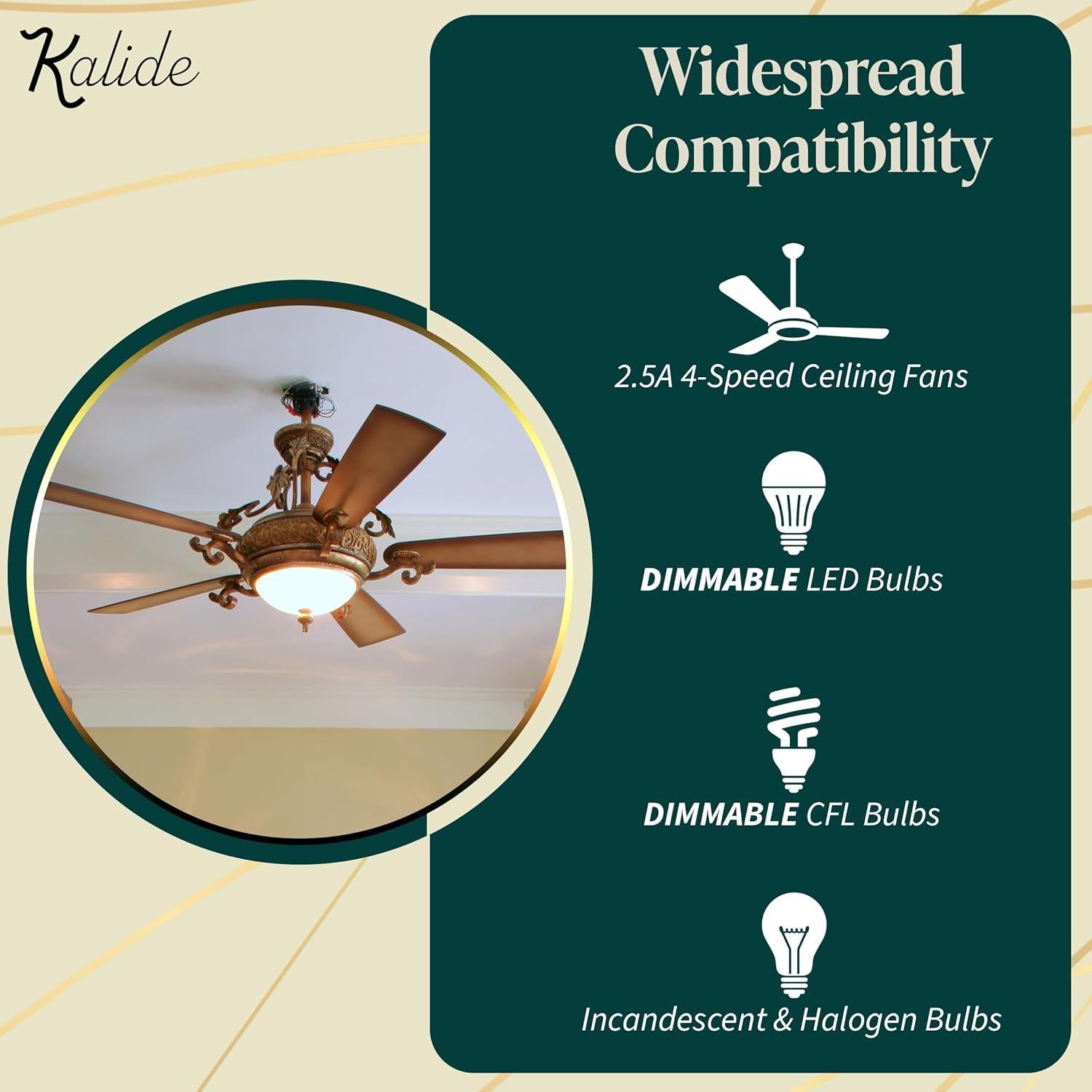 Interruptor Regulador TOPGREENER 3 Velocidades Blanco 2 Piezas