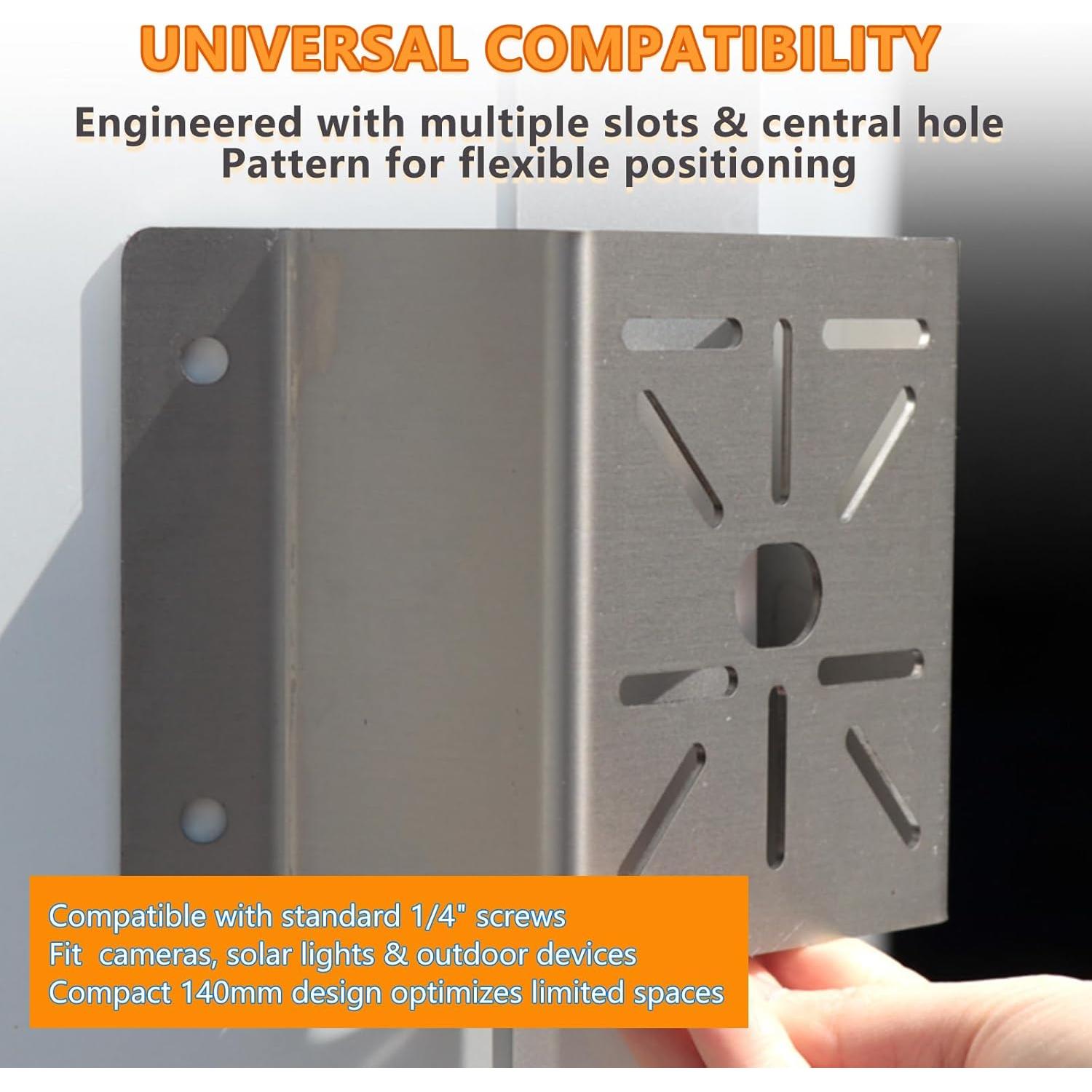 Soporte de Montaje en Esquina Demimy para Cámaras de Seguridad