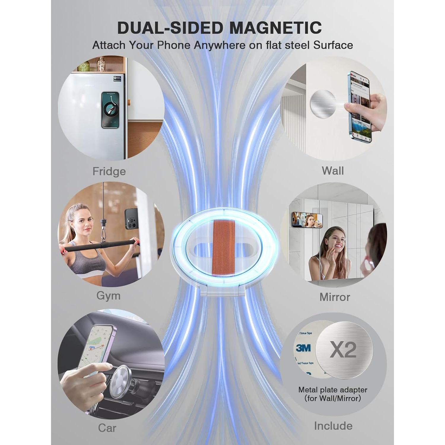 Soporte Magnético GORNERGRAT Grat 2 para iPhone y Android