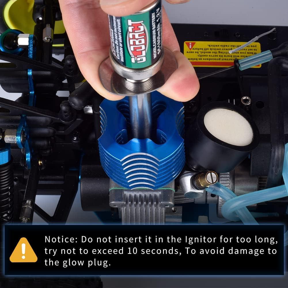 Bujías de Calentamiento GLOBACT N3 para Motores Nitro - 5 Pcs