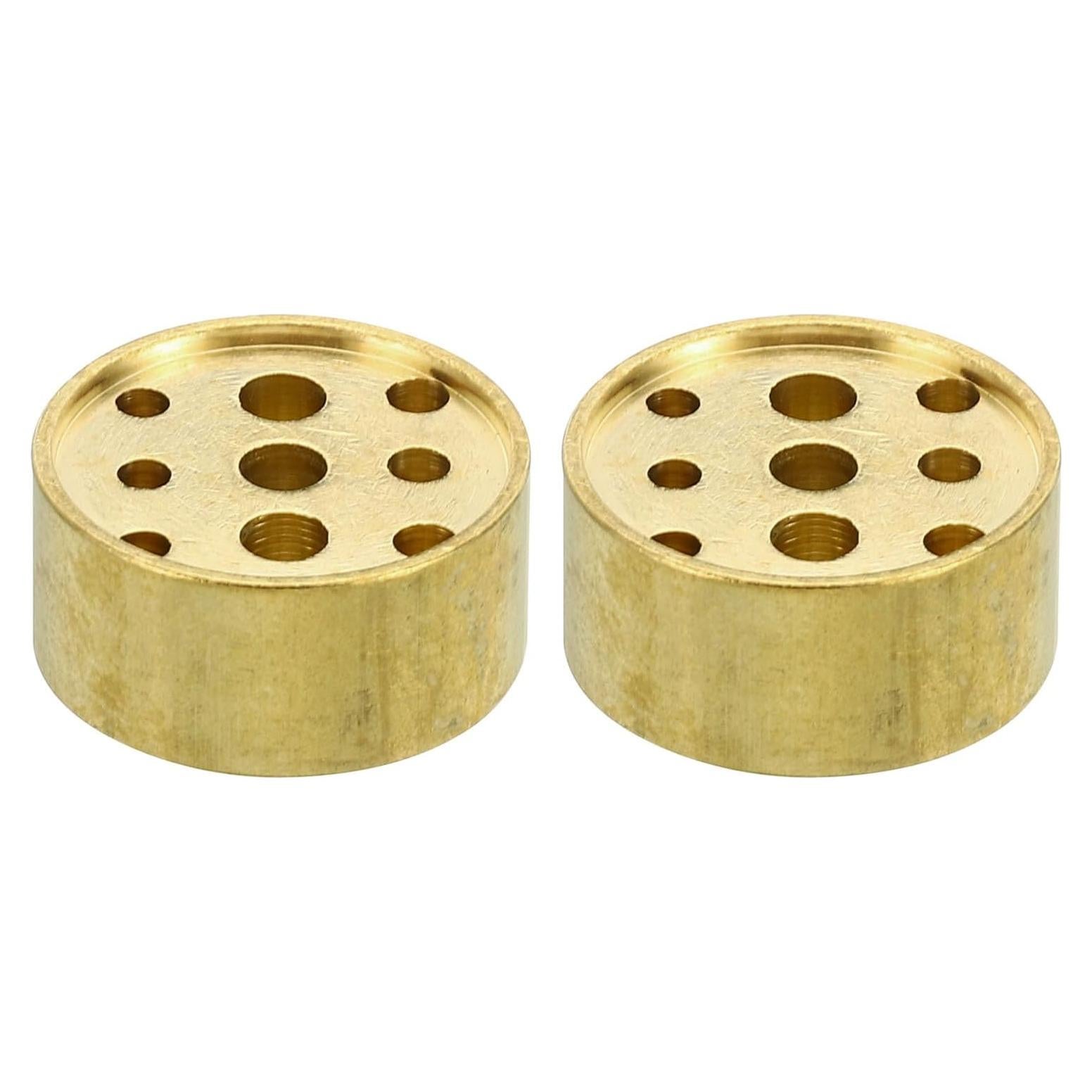 Soporte de Incienso PATIKIL - 2 Unidades de Latón 20mm x 10mm