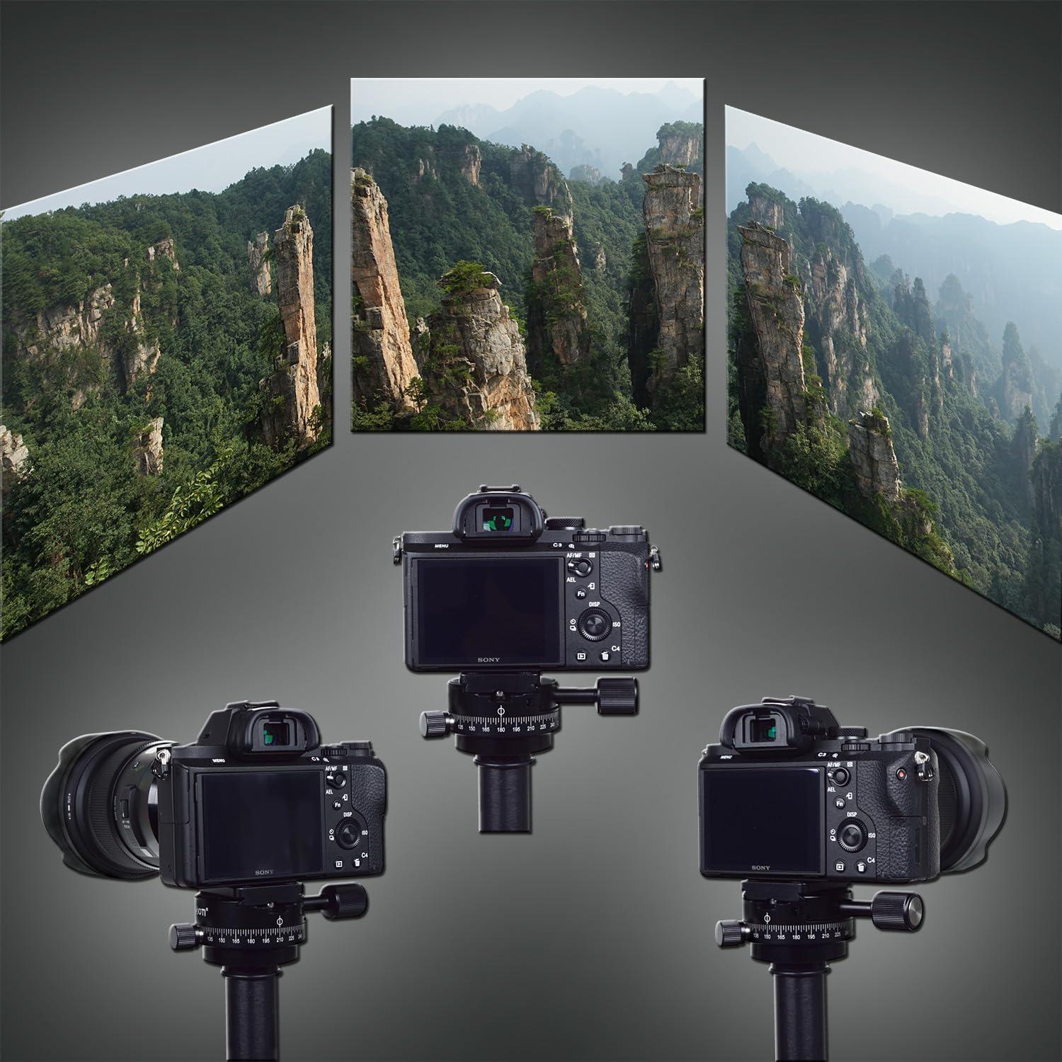 Adaptador de Montaje Rápido SIOTI PU70 para Trípode 10kg