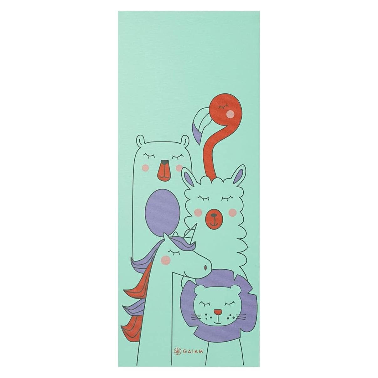 Mat de Yoga para Niños Gaiam 152x61cm Antideslizante