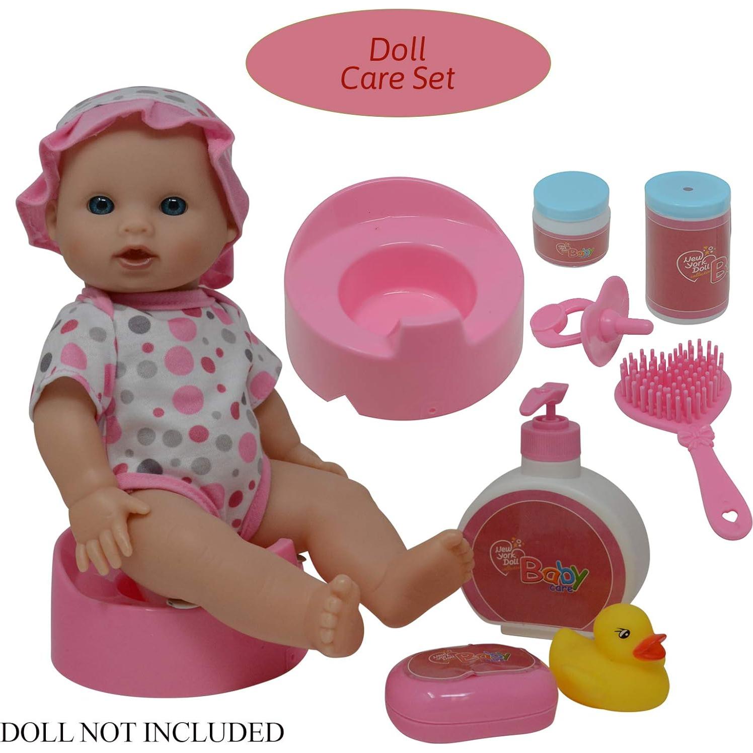 Conjunto de Accesorios para Muñecas The New York Doll 20 Piezas