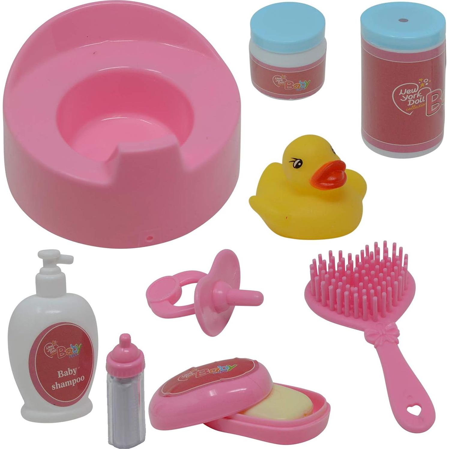 Conjunto de Accesorios para Muñecas The New York Doll 20 Piezas