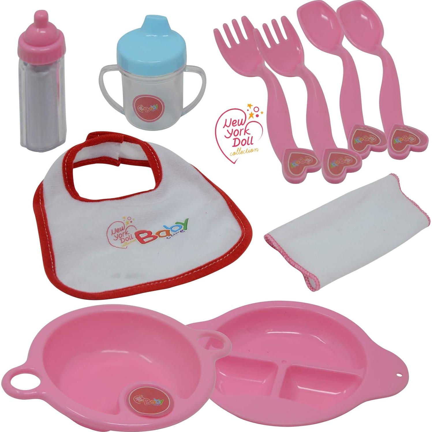 Conjunto de Accesorios para Muñecas The New York Doll 20 Piezas