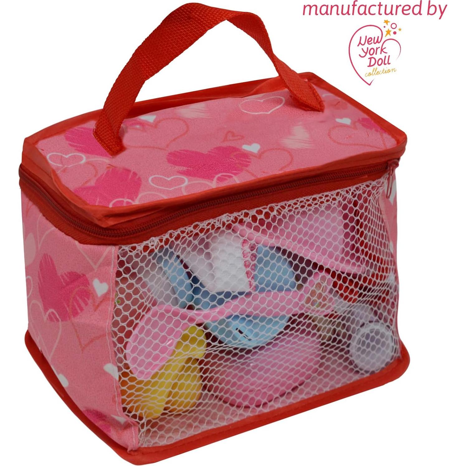 Conjunto de Accesorios para Muñecas The New York Doll 20 Piezas