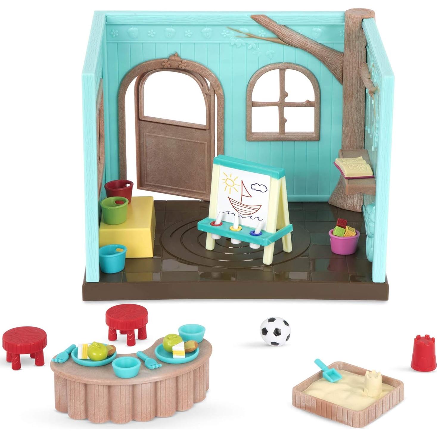 Juego de Casa de Muñecas Li'l Woodzeez Guardería 38 Piezas