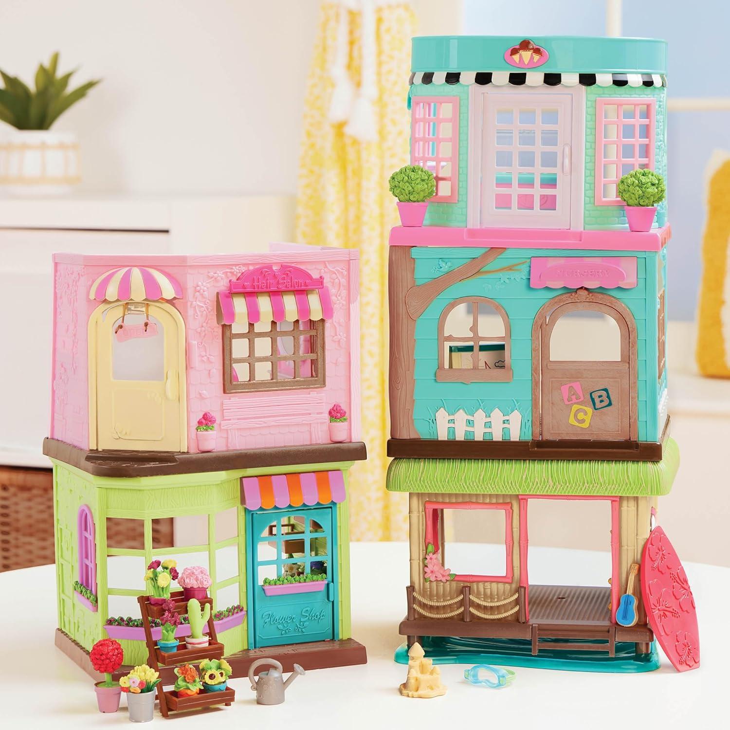 Juego de Casa de Muñecas Li'l Woodzeez Guardería 38 Piezas