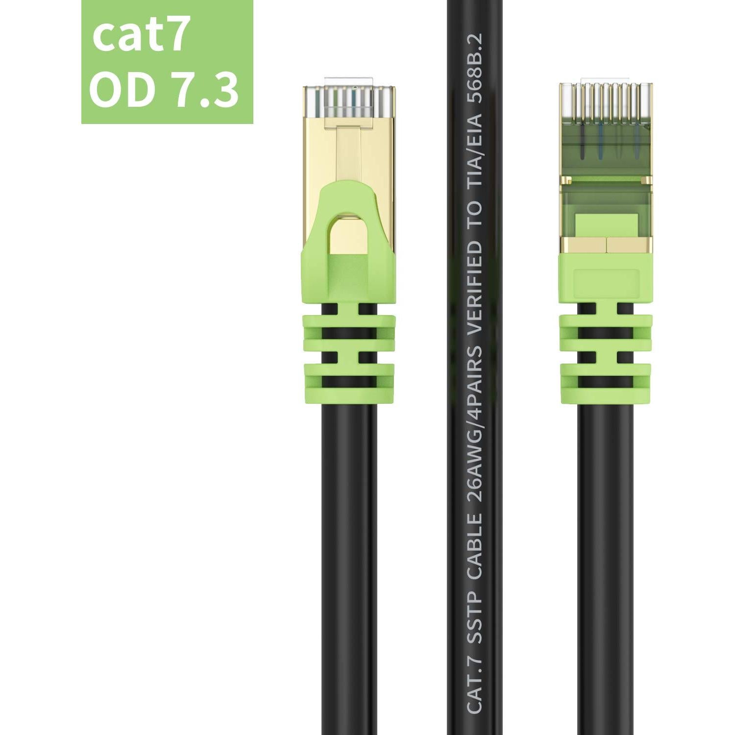 Cable Ethernet Cat 7 XXONE 0.91m SFTP a Prueba de Agua 10Gbps
