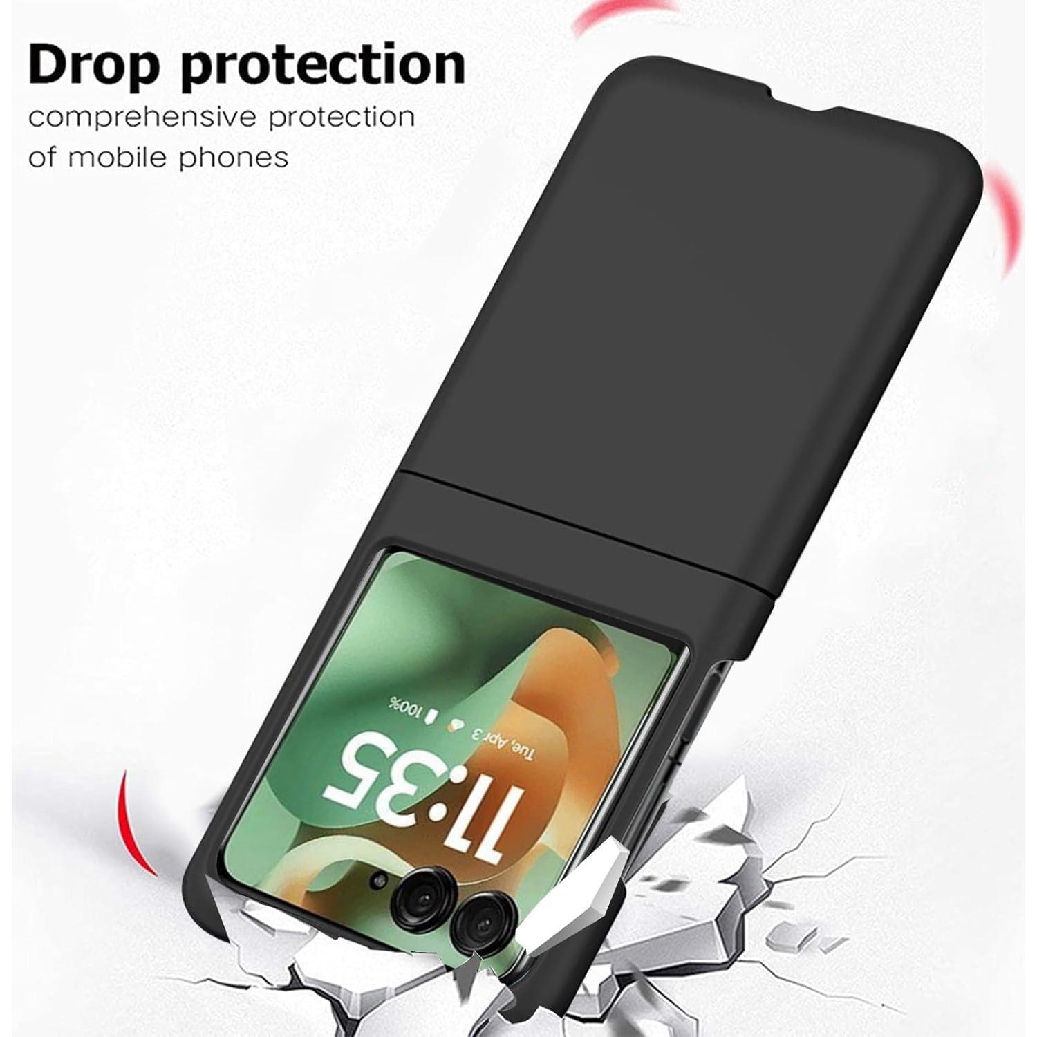 Funda Protectora Dura para Motorola Razr 2025 - Negro