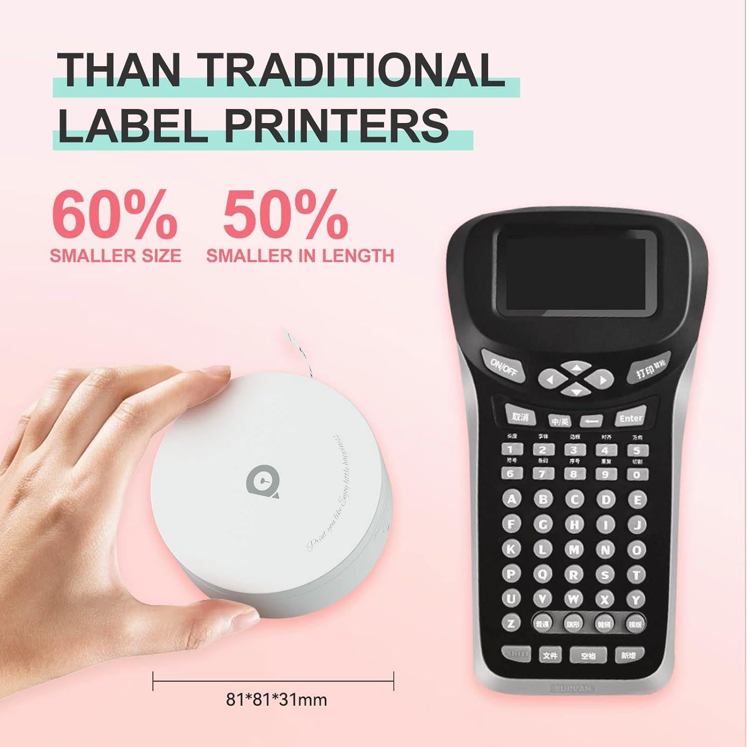 Impresora de Etiquetas Portátil PeriPage L1 Verde - Sin Tinta, Bluetooth, 203 DPI