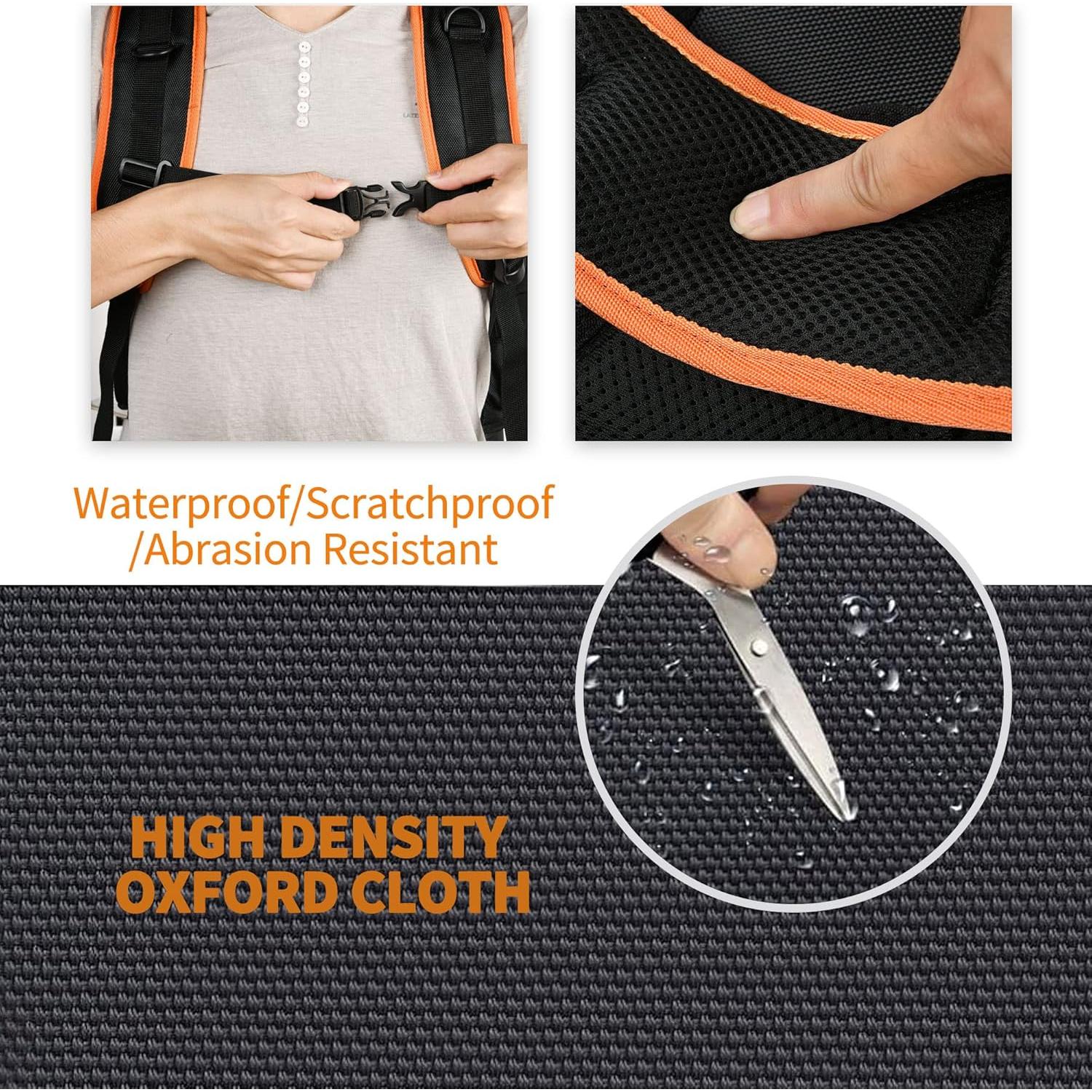 Mochila de Herramientas LOKASS 75 Bolsillos Alta Resistencia