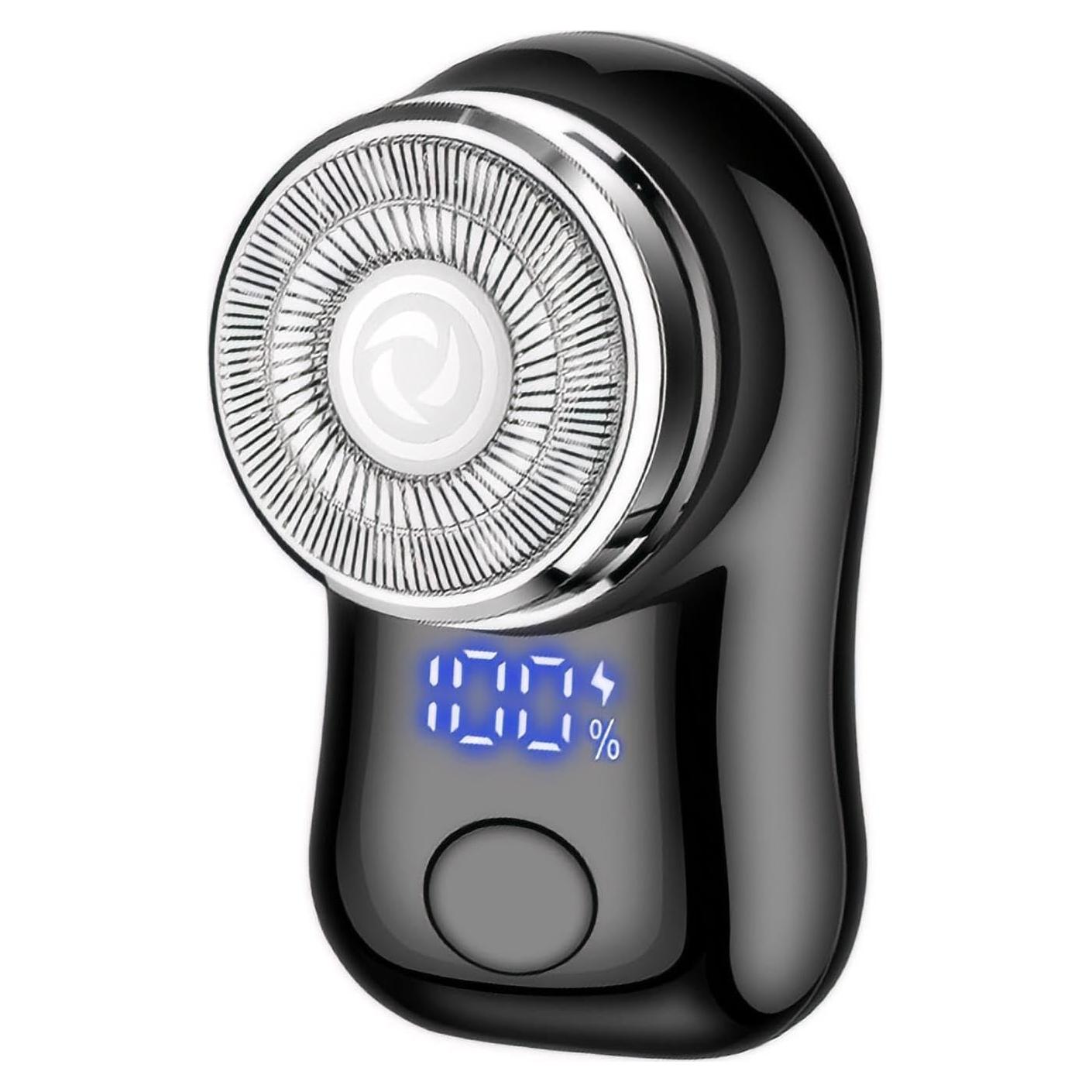 Mini Afeitadora Eléctrica Reodolop USB C Negra Portátil