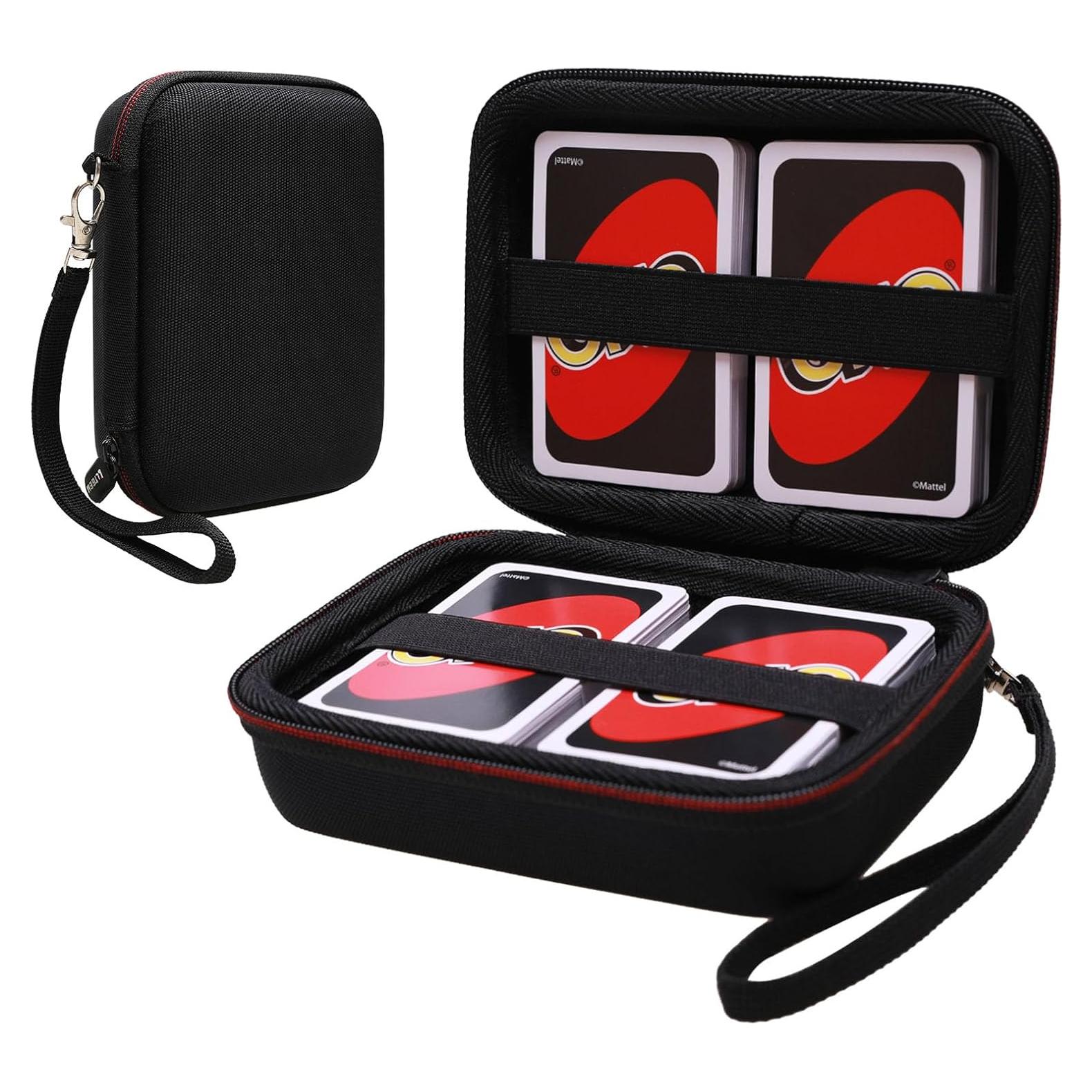 Funda para Juegos de Cartas L LTGEM Negra - Compatible con Pokémon y Más