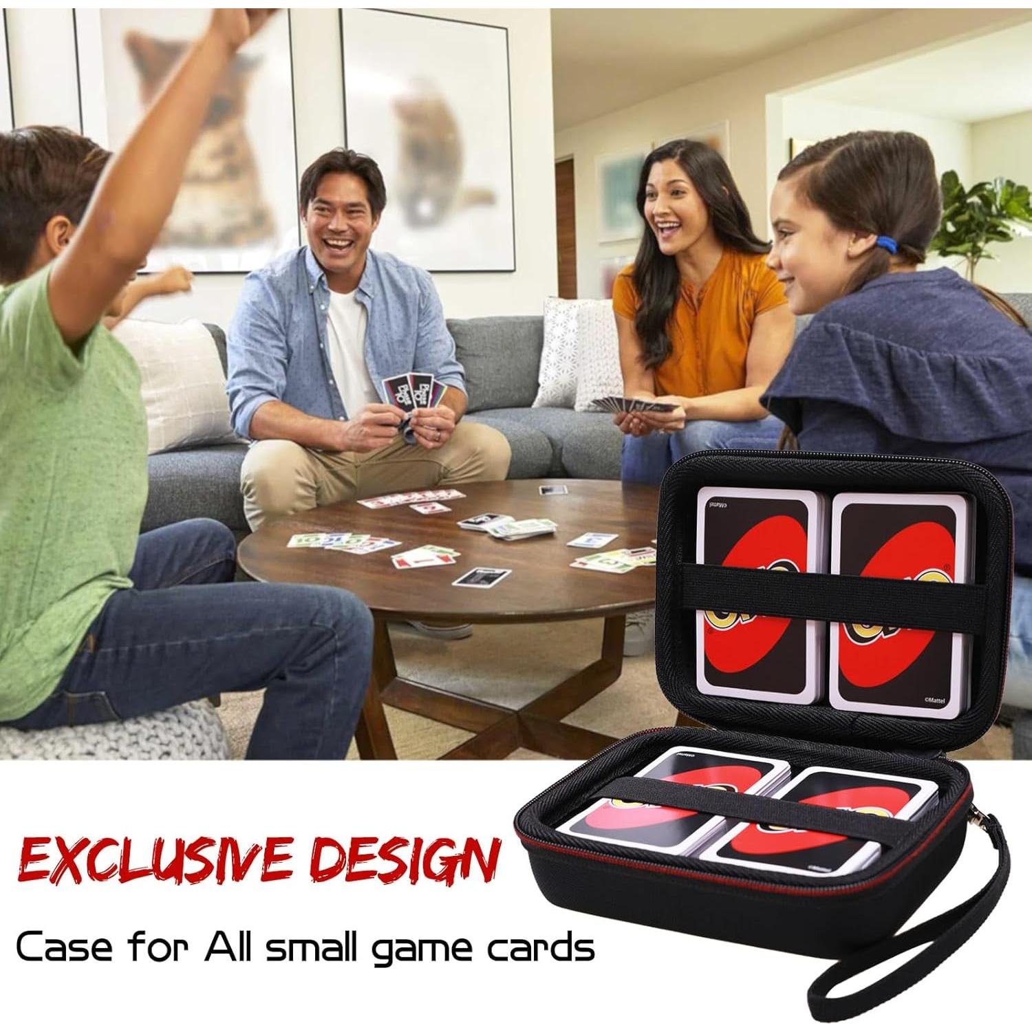Funda para Juegos de Cartas L LTGEM Negra - Compatible con Pokémon y Más