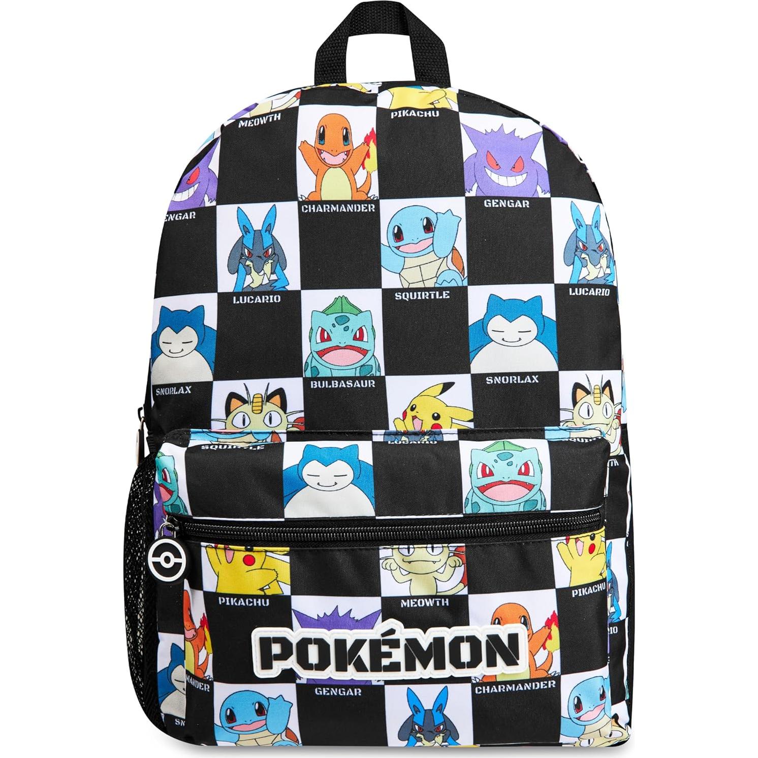 Mochila Escolar Pokemon Pikachu 40x28x10 cm Unisex Niños
