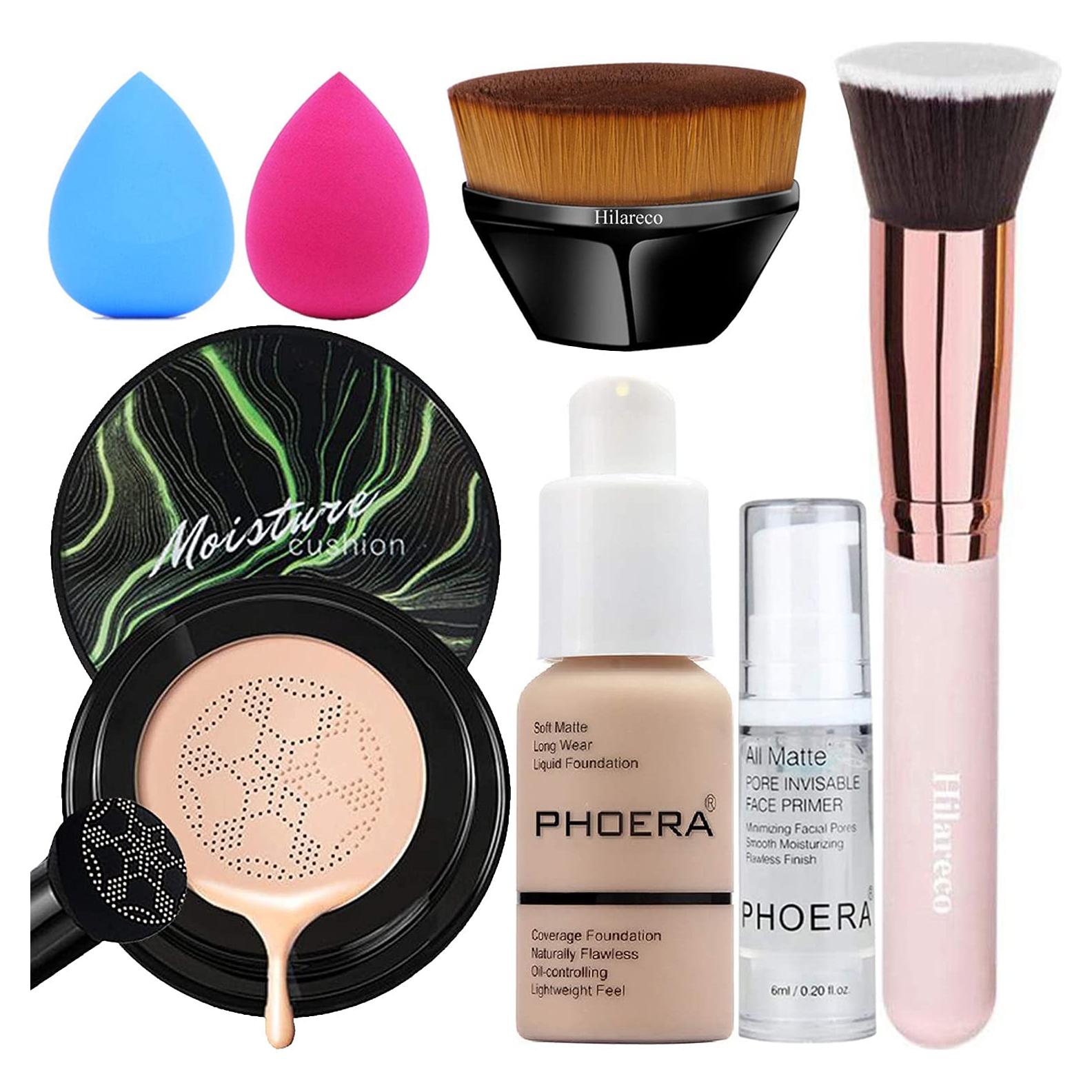 Base de Maquillaje PHOERA CC 101 Porcelana + 01 Marfil